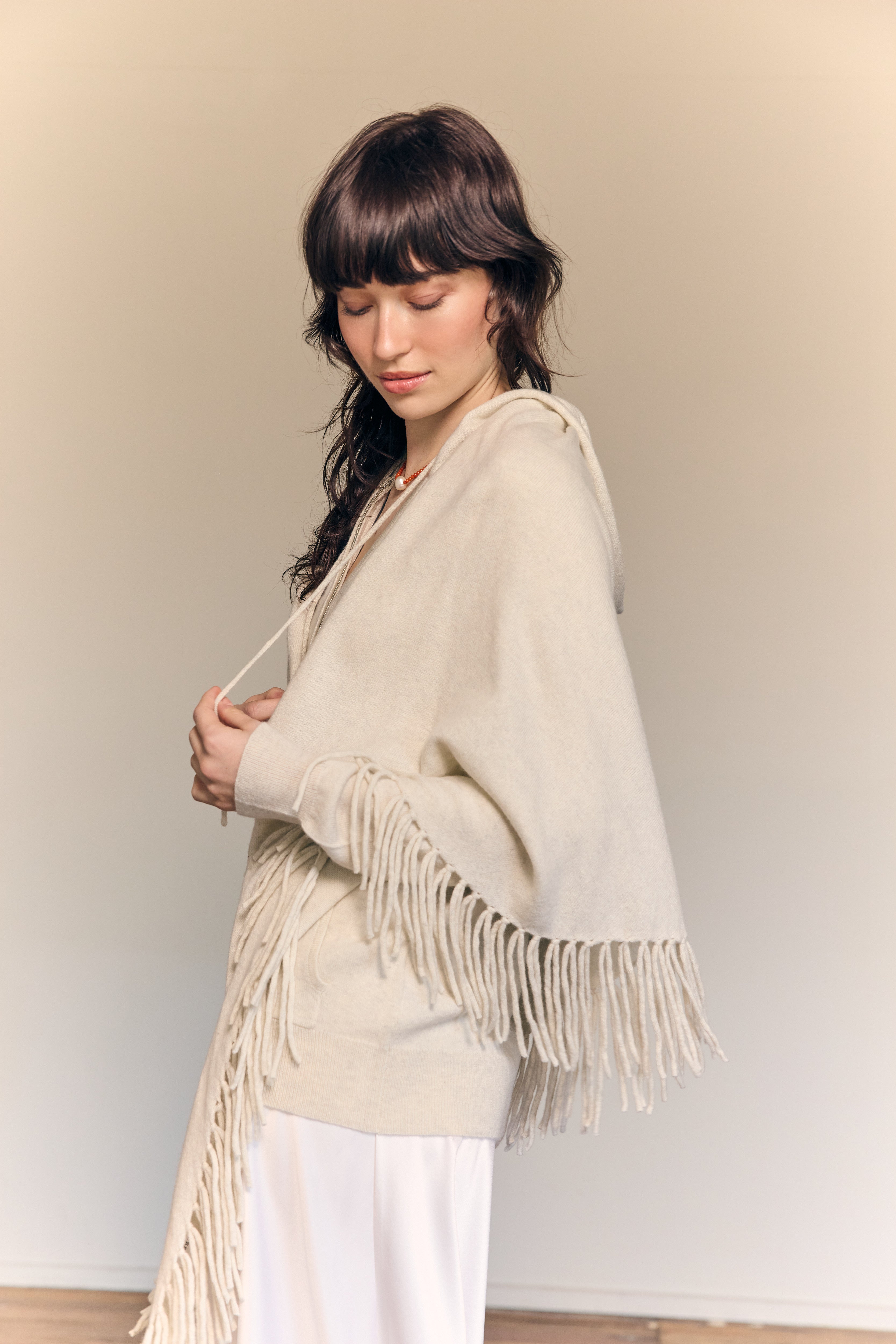 Kimberley Cashmere Shawl Nuvola