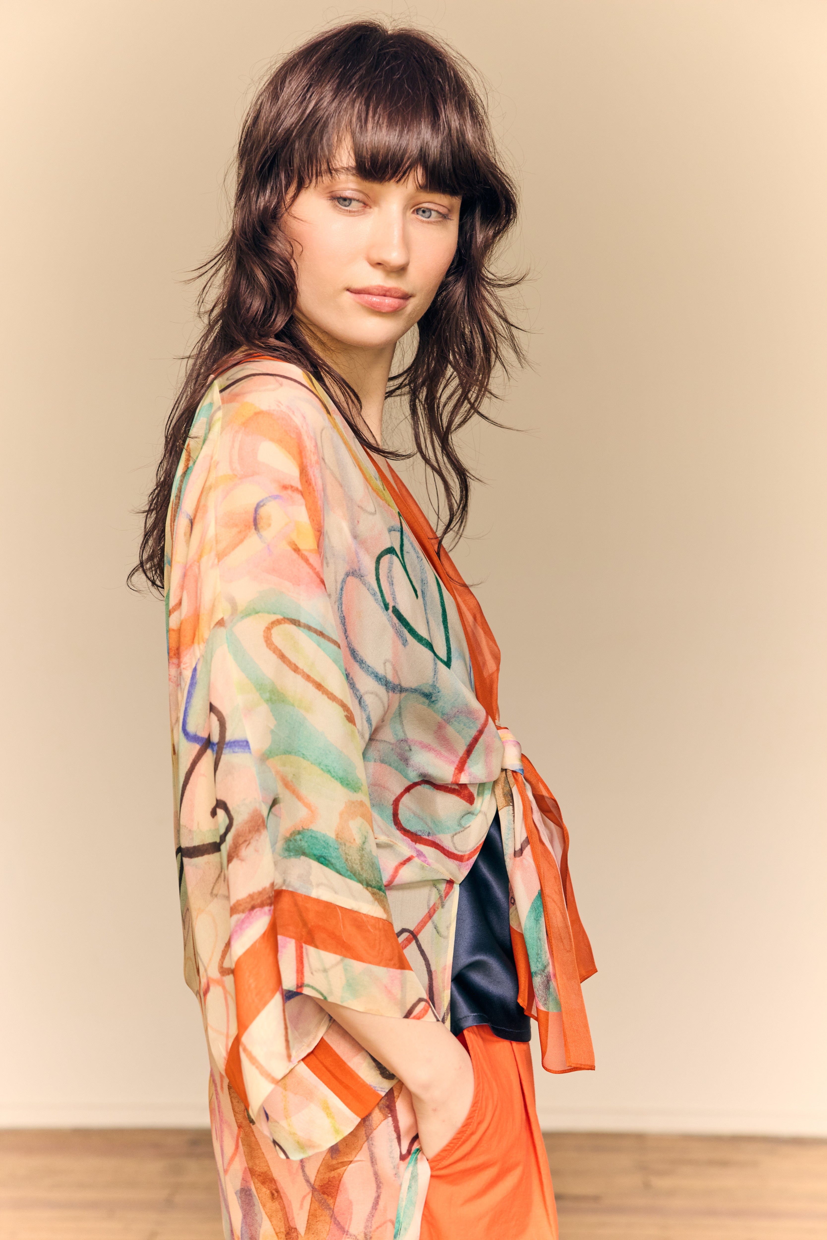 Hearts Kimono