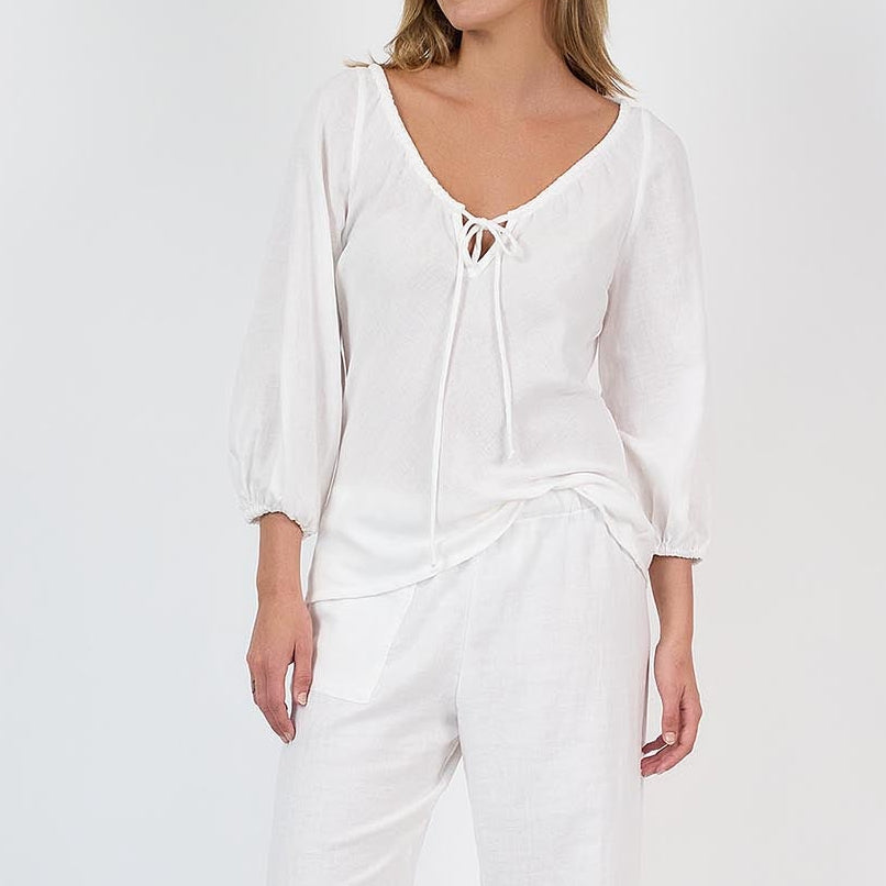 Juliette Blouse White