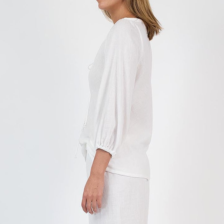 Juliette Blouse White
