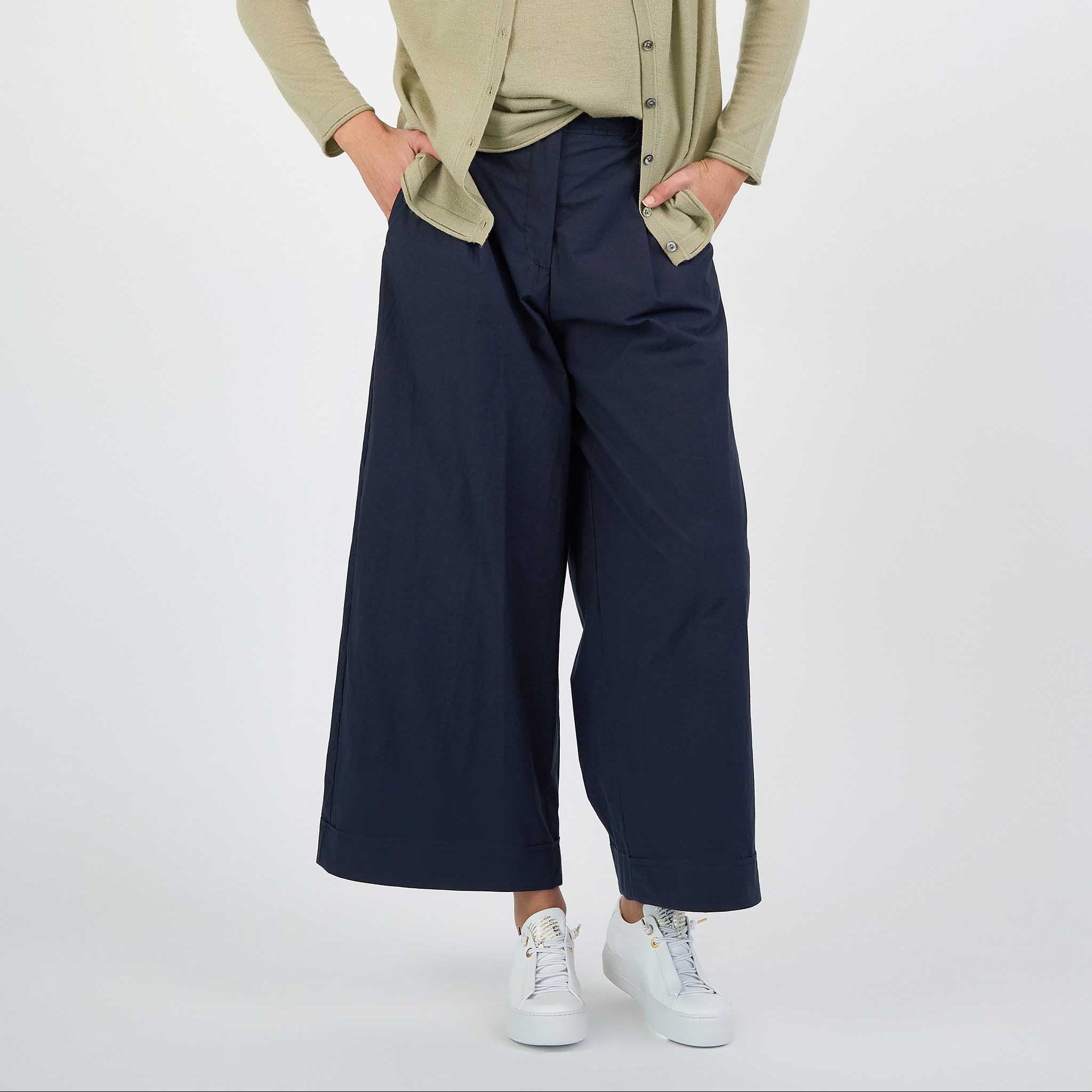 Charlie Pant Cotton Navy