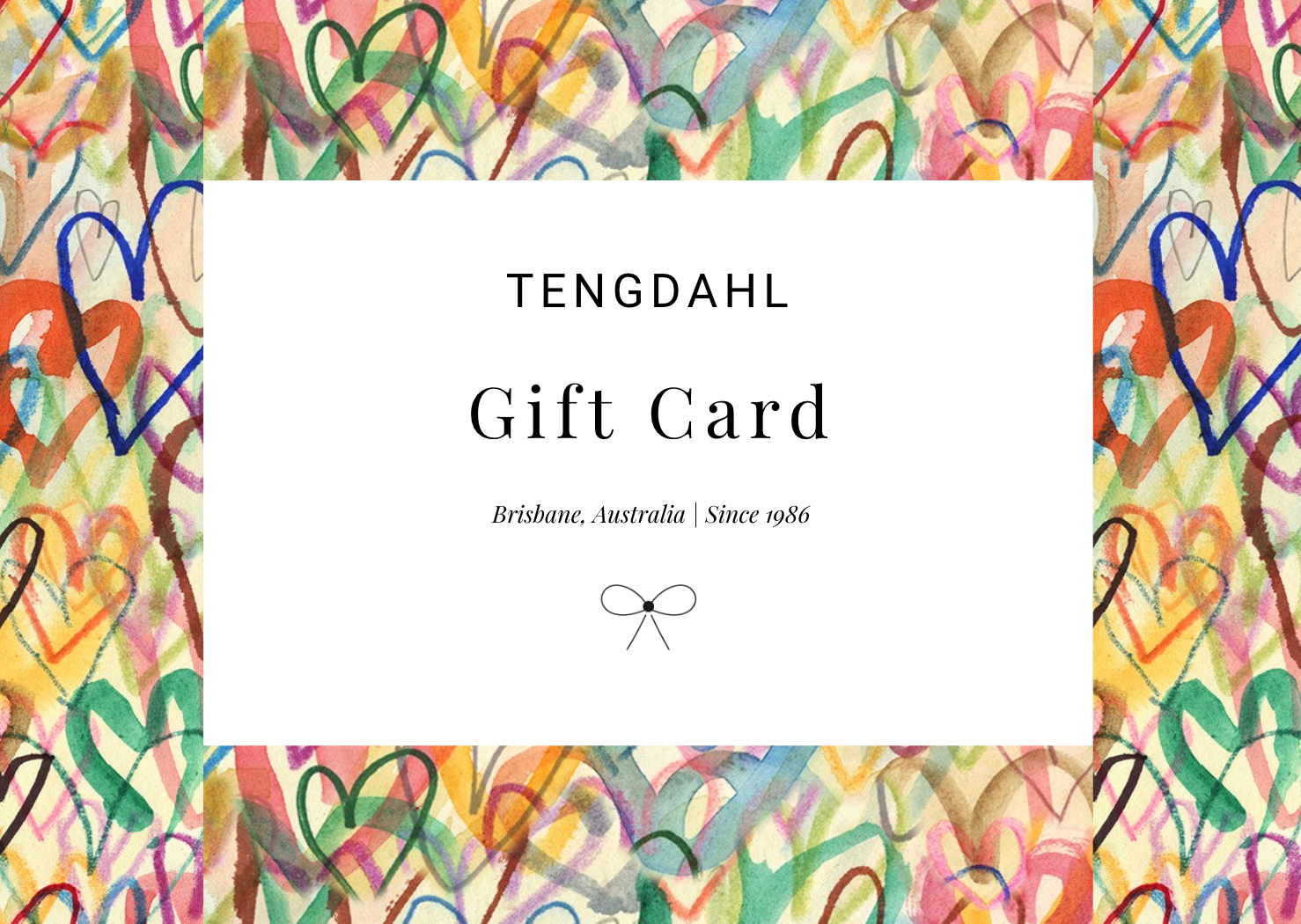 TENGDAHL Gift Card