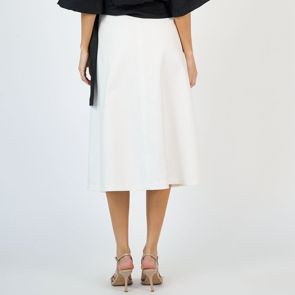 Kate Denim Skirt White