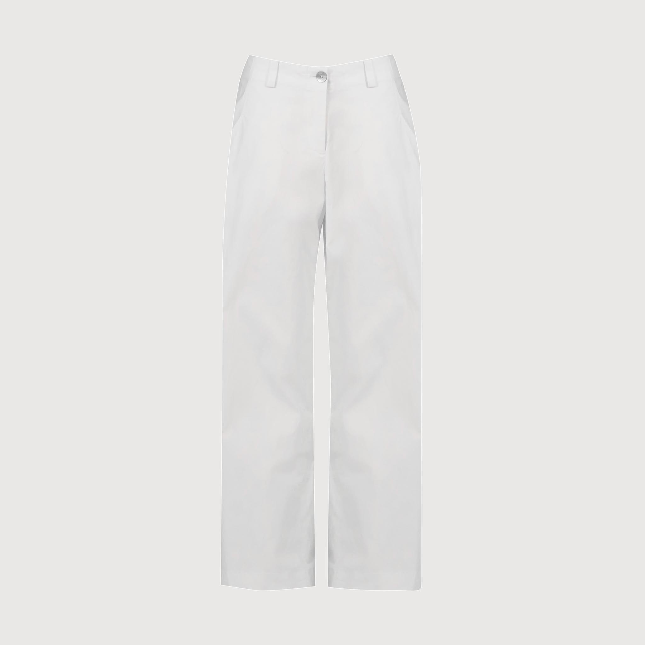 Penelope Pant White Cotton