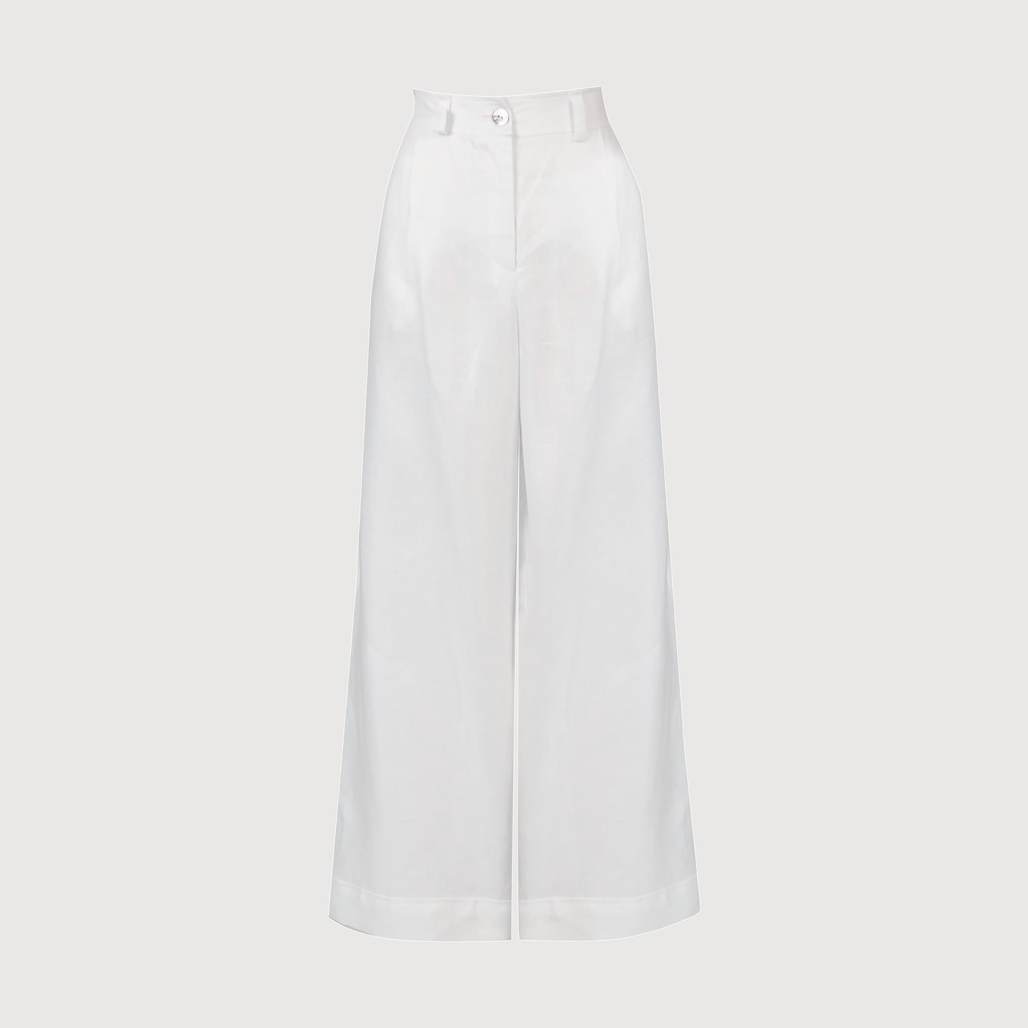 Charlie Pant Linen White