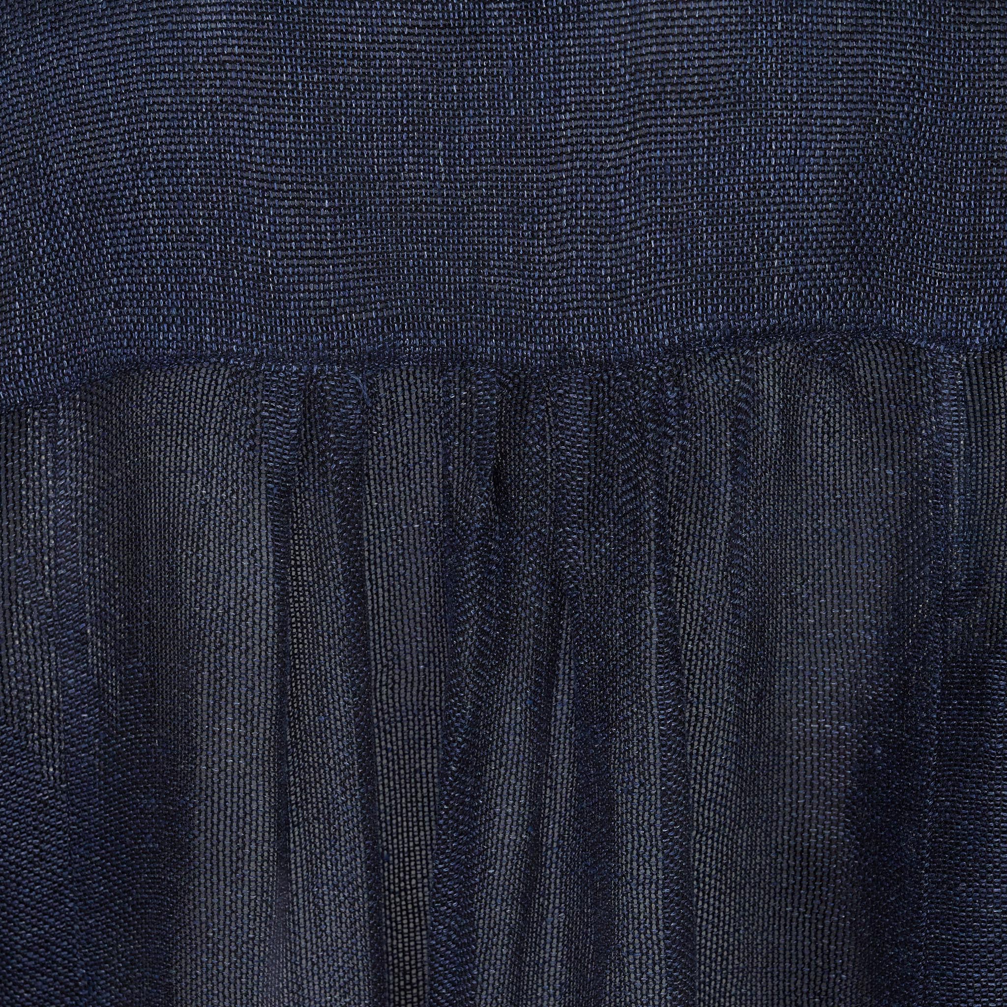 Camille Shirt Linen Navy