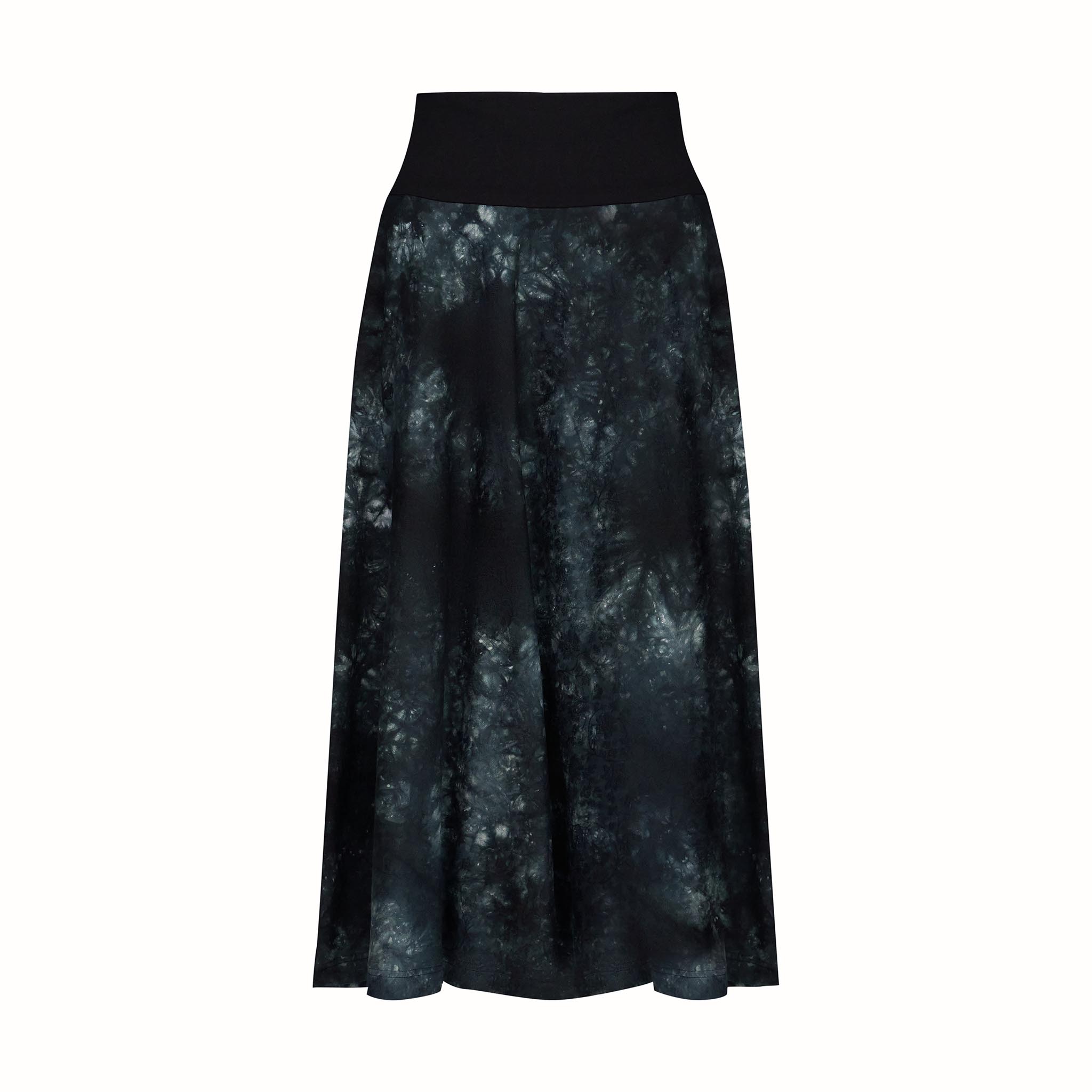 Florence Bias Midi Skirt Ocean Linen