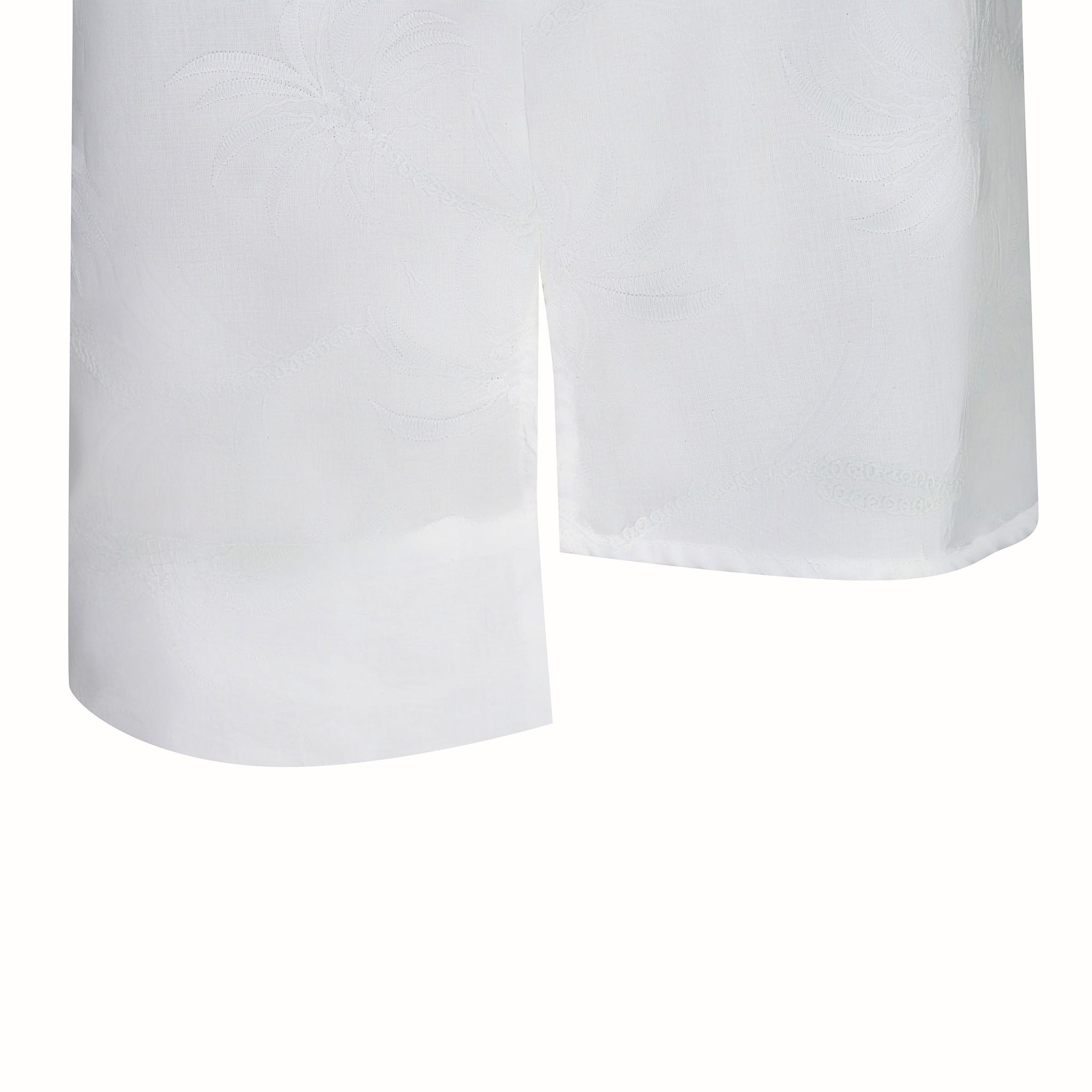 Cleo Blouse White Embroidered Cotton
