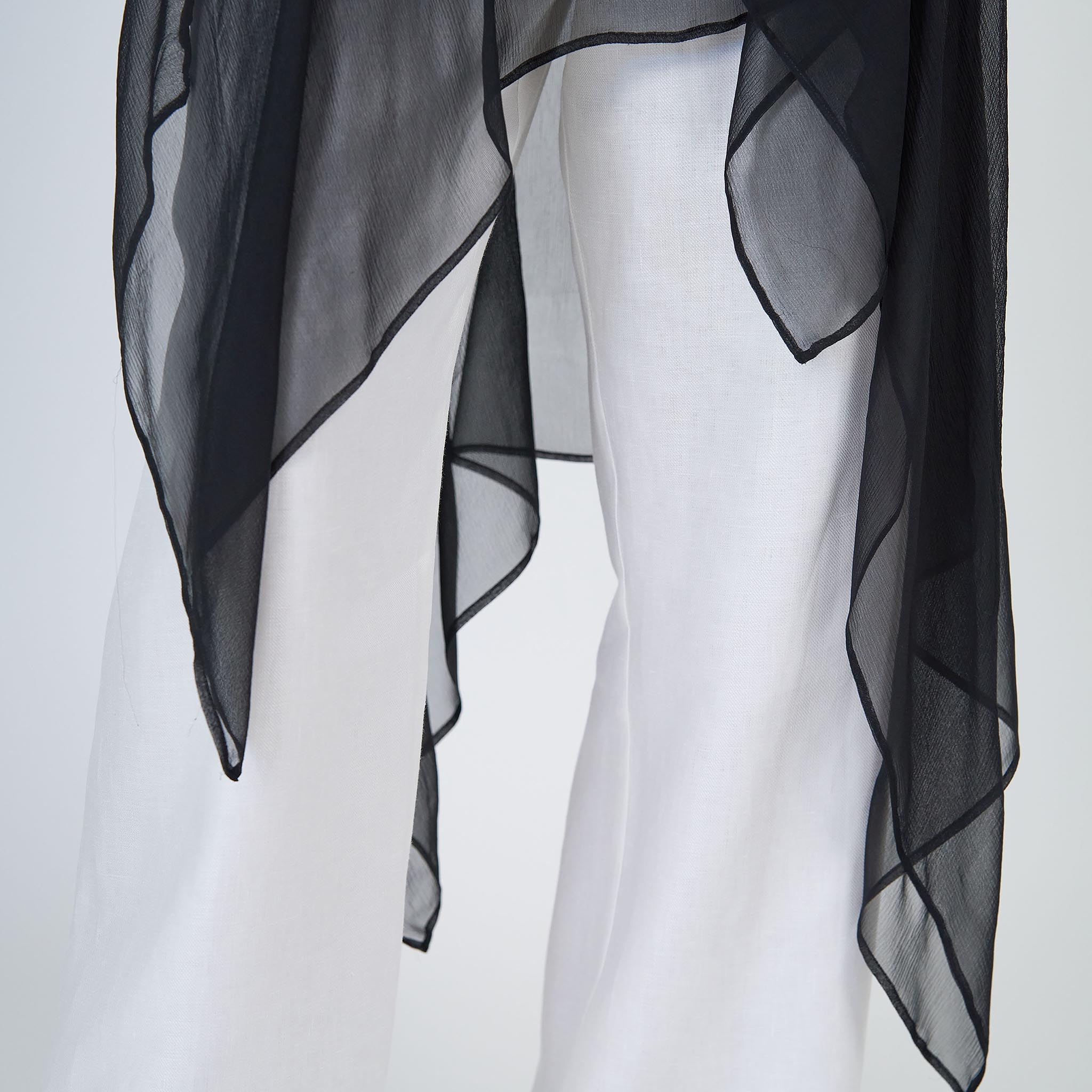 Grace Silk Poncho