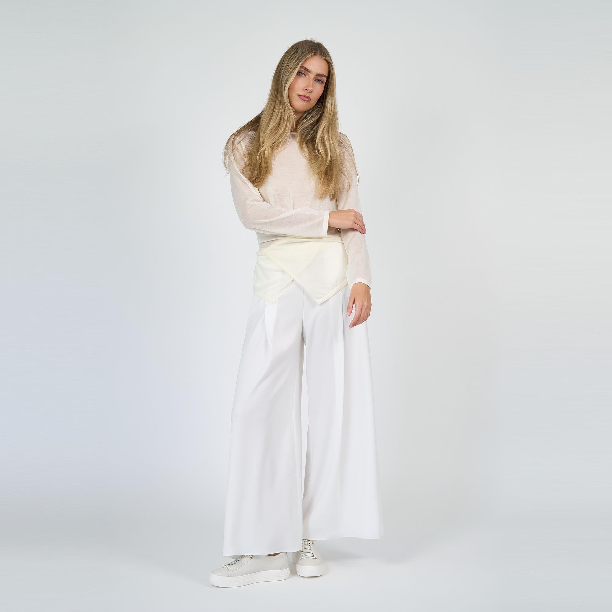 Emma Boatneck Knit Ivory