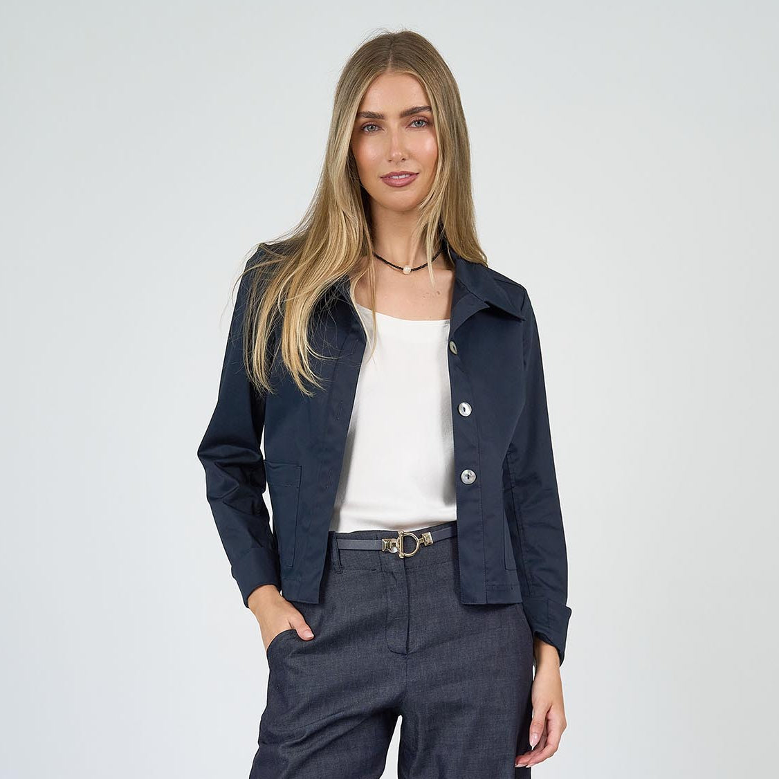 Jacqueline Jacket Navy