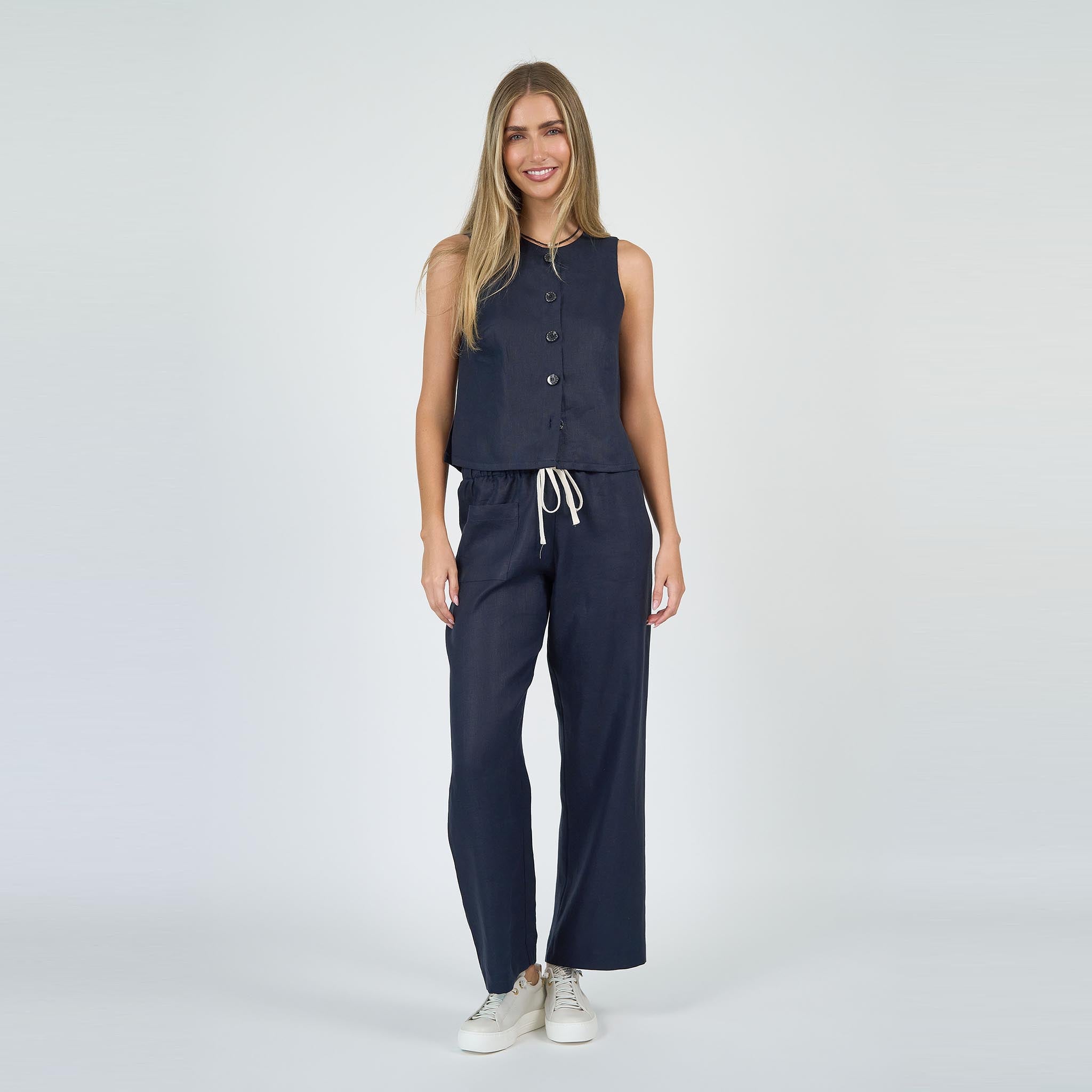 Florence Vest Navy