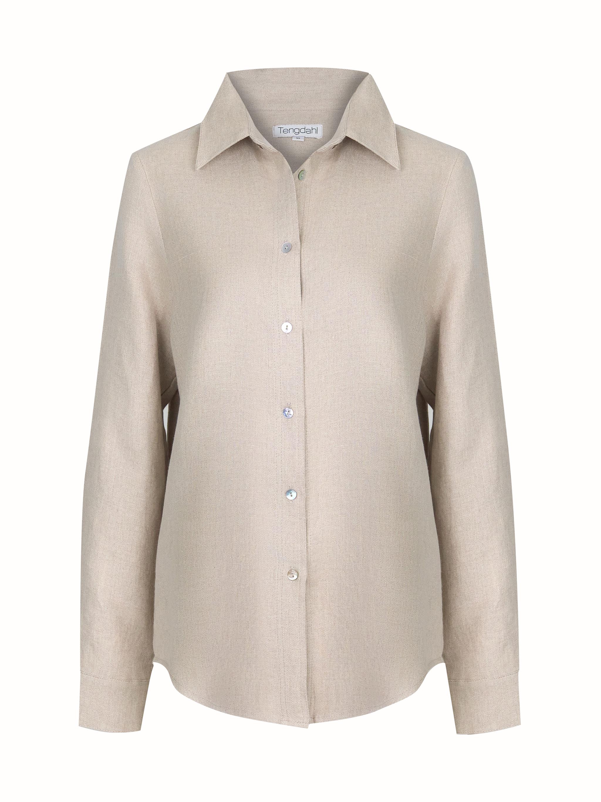 Chaqueta Adele Lino Crudo