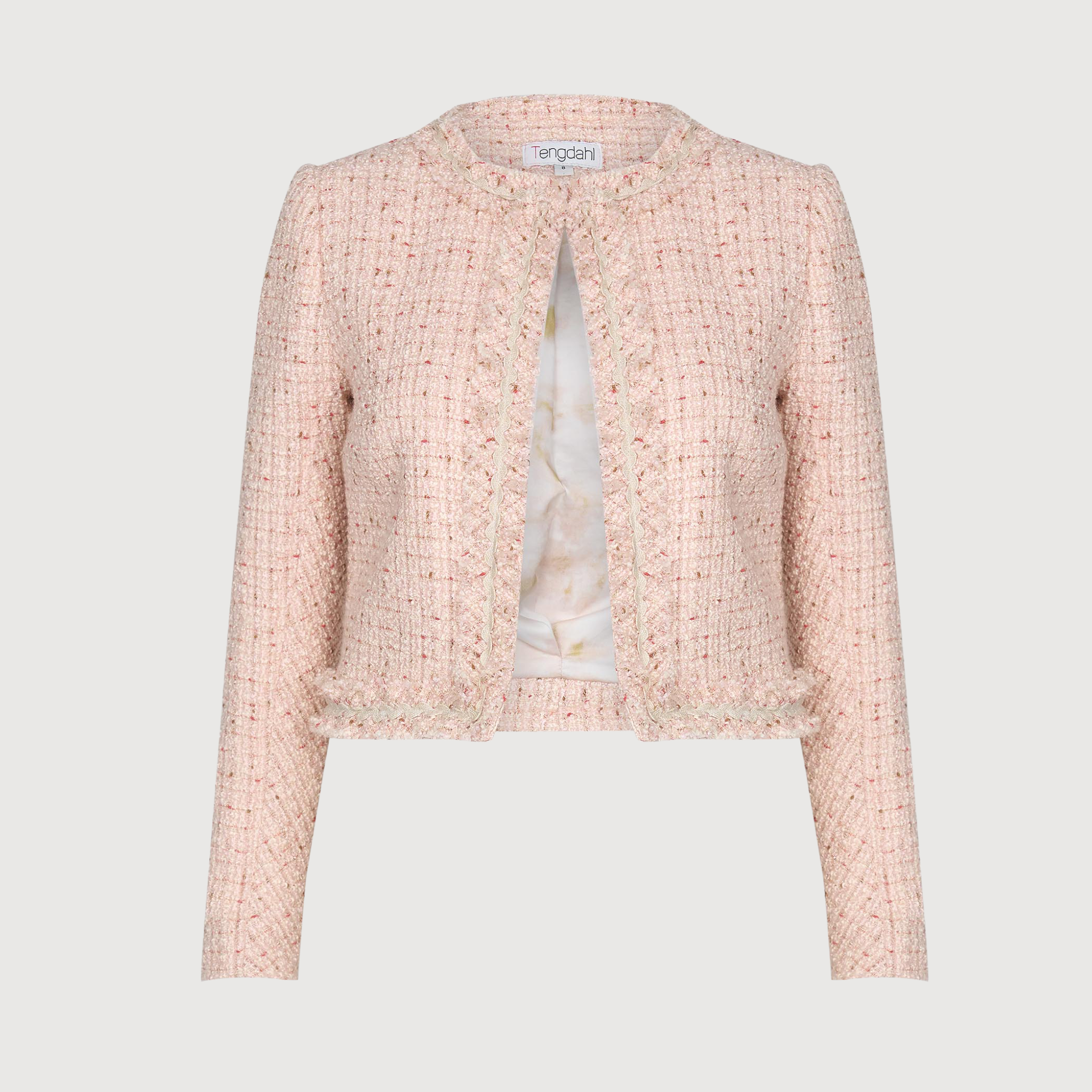 Kiko Tweed Jacket Sea Pearl