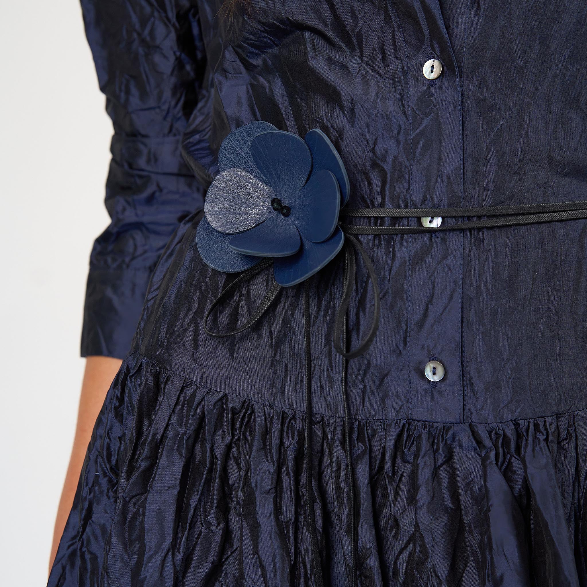 Moonflower Belt Navy
