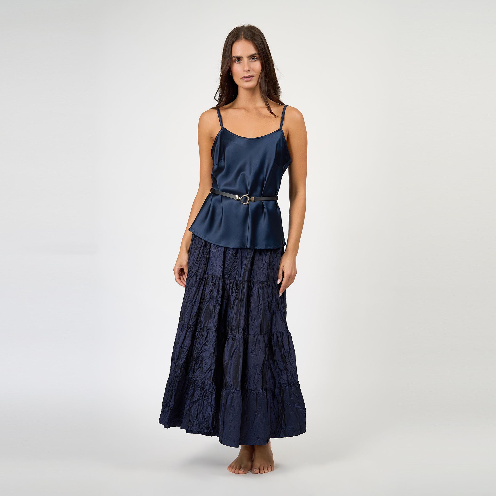 Sophia Camisole Silk Midnight