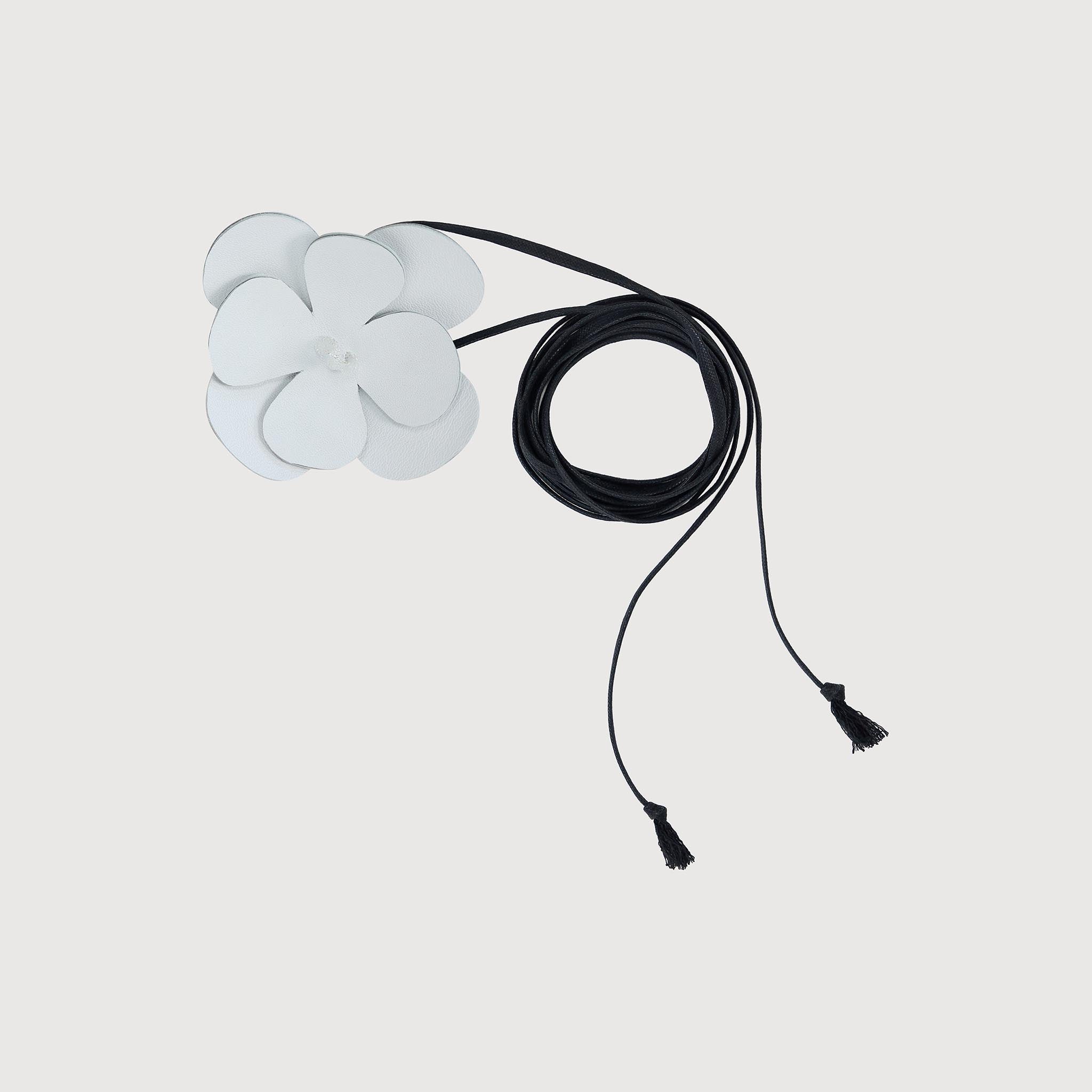 Moonflower Belt White