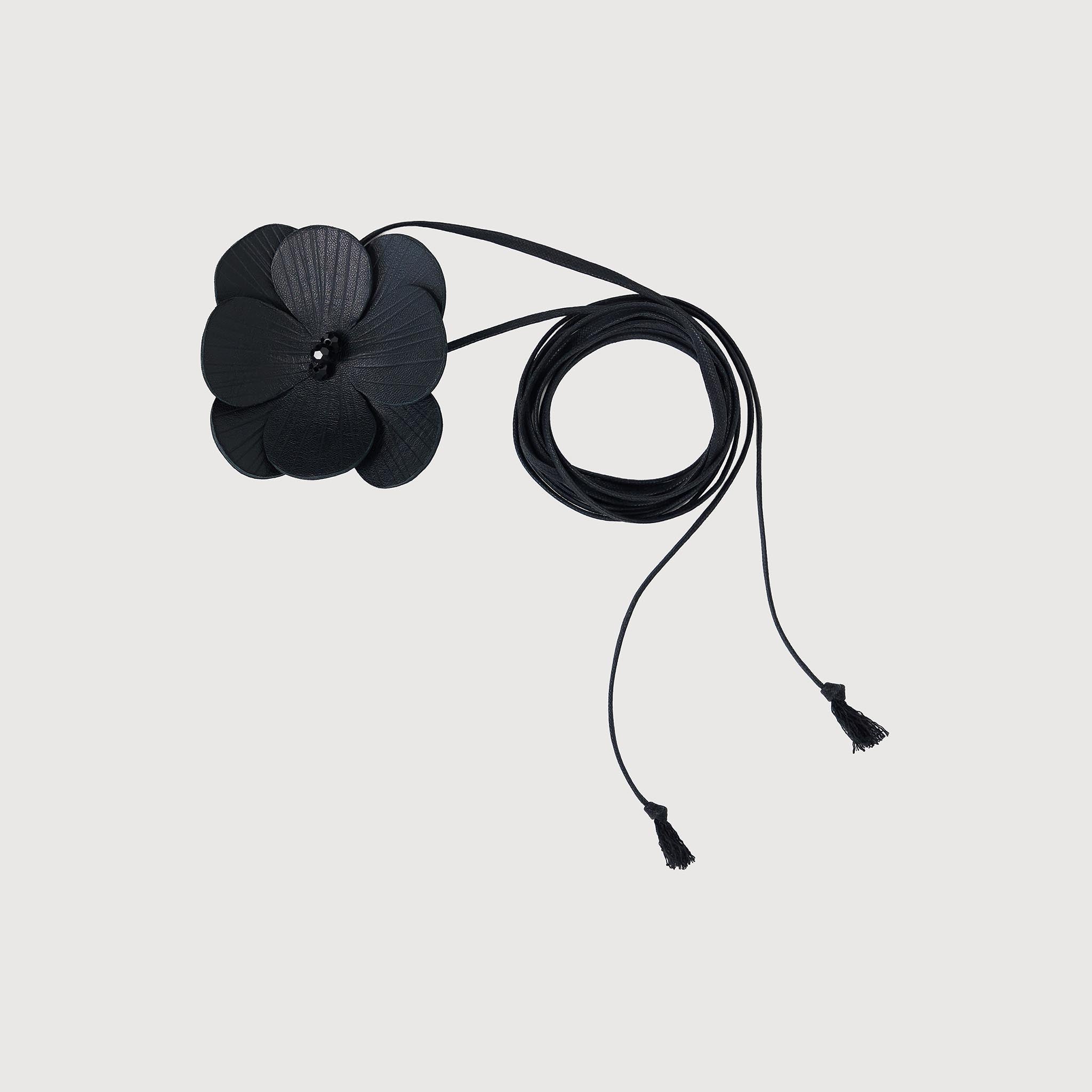 Moonflower Belt Black