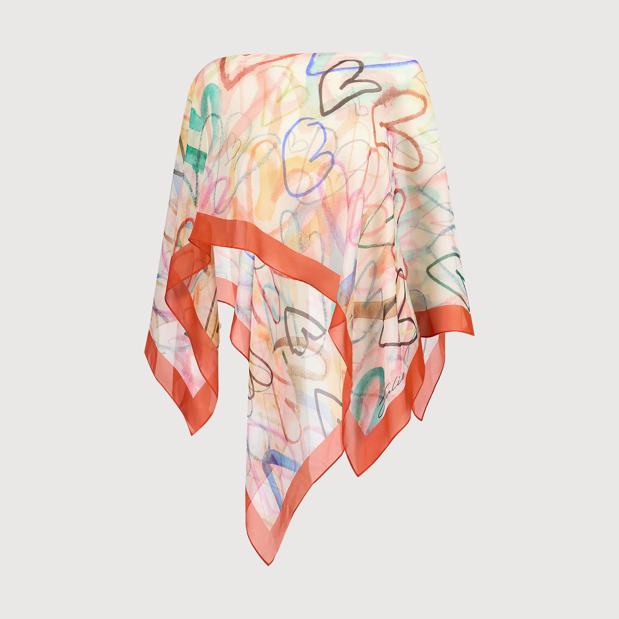Heart Poncho