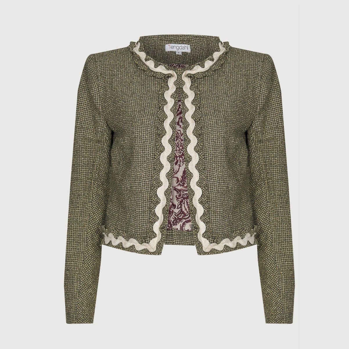 Kiko Tweed Jacket Peridot