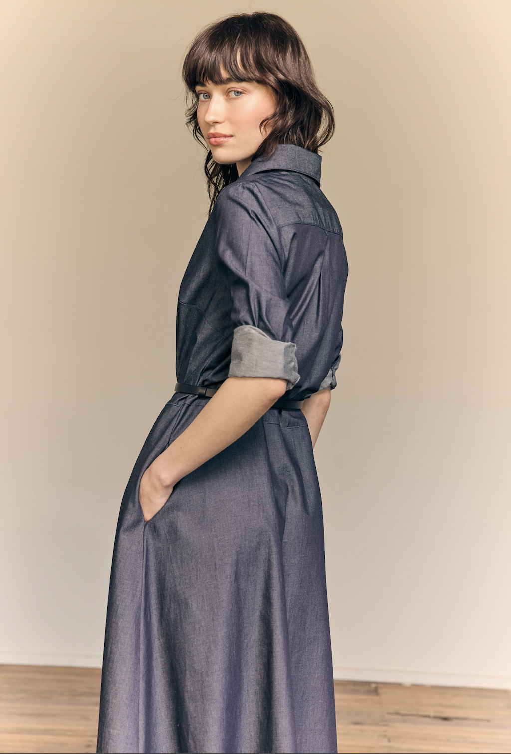 Katherine Dress Cotton Denim