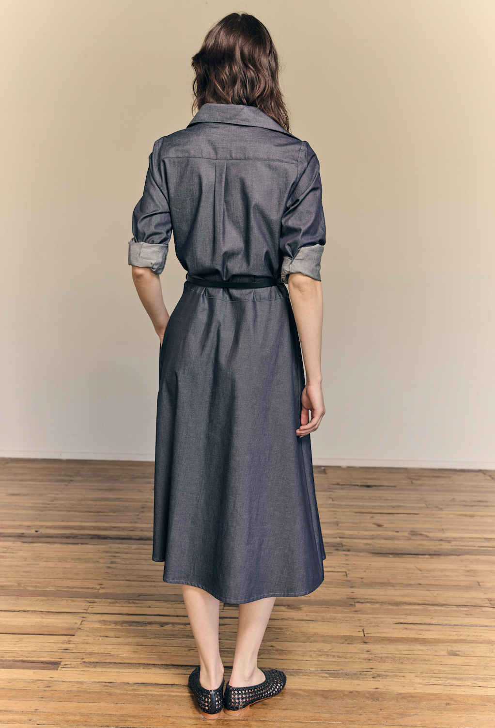 Katherine Dress Cotton Denim