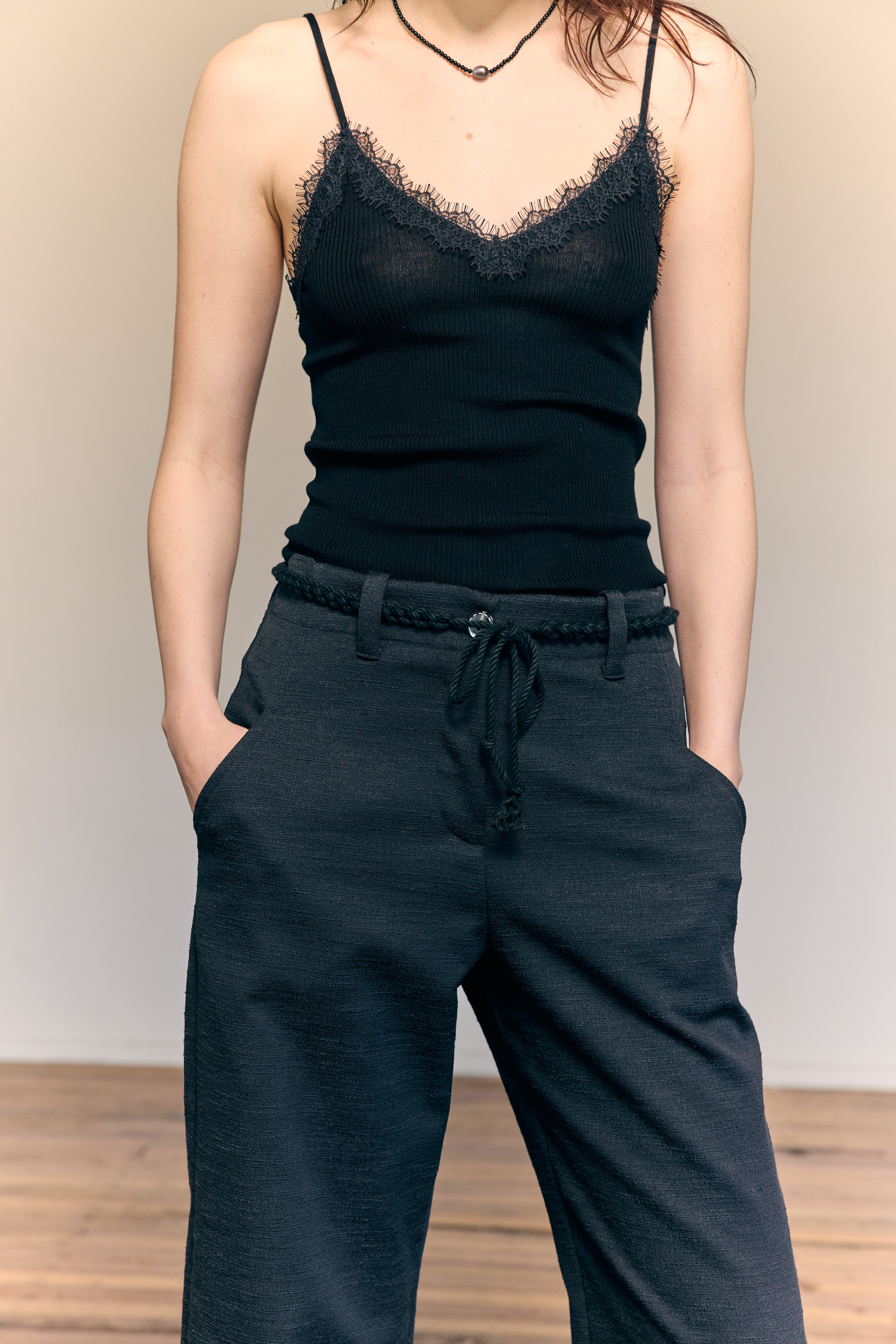 Penelope Linen Slub Cotton Pant