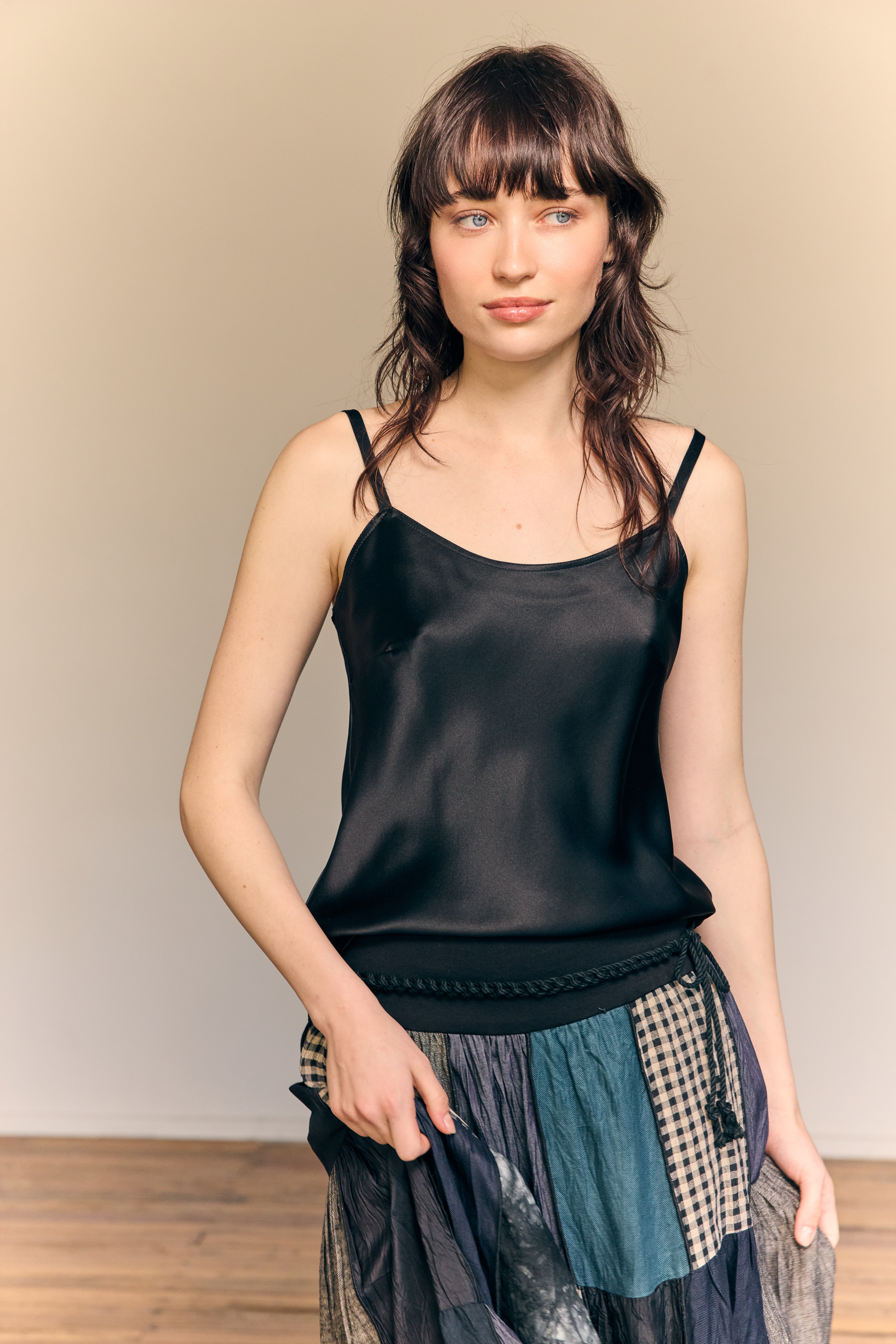 Sophia Camisole Silk Black