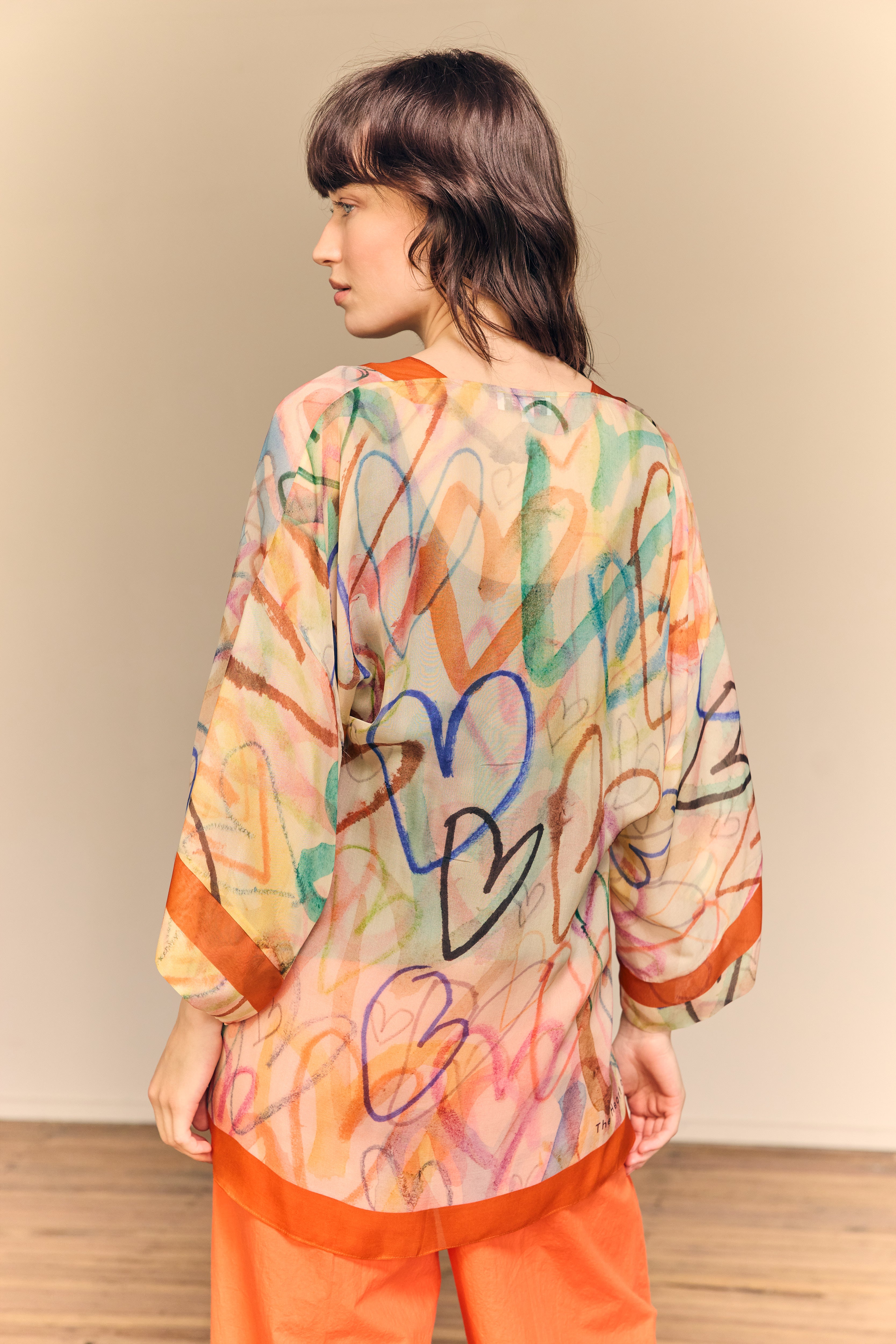 Hearts Kimono