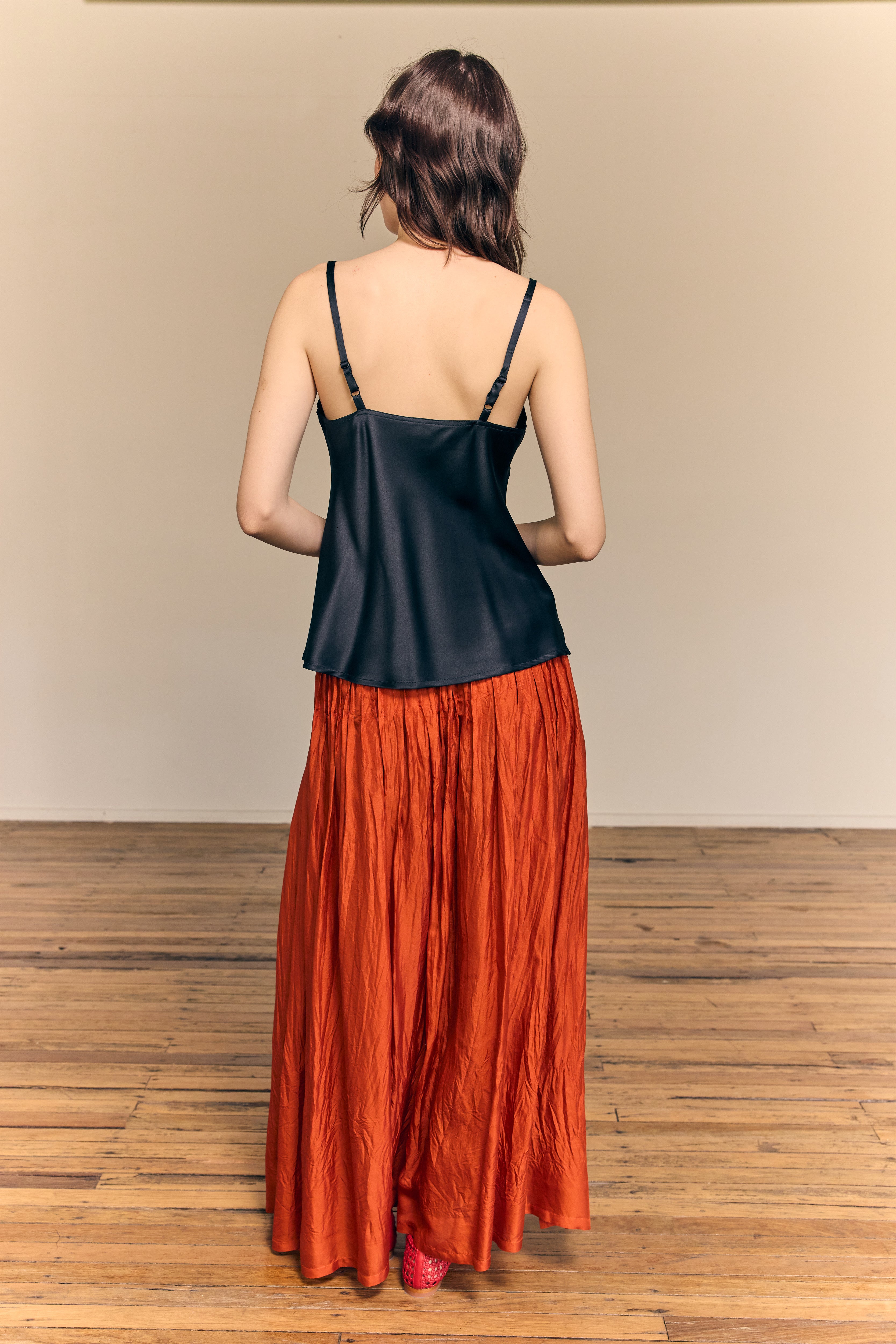 Sophia Camisole Silk Midnight