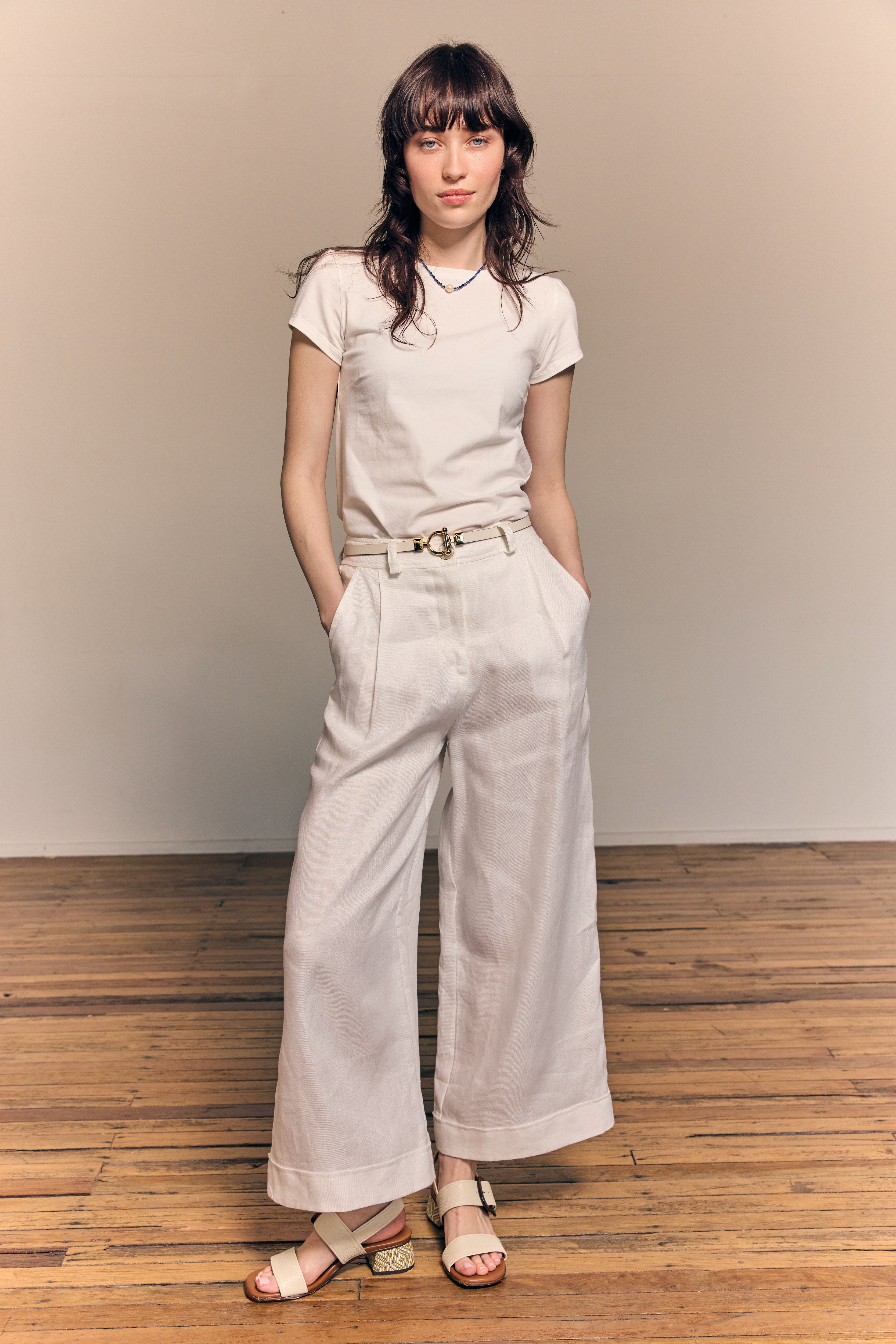 Kate T-Shirt Prima Cotton White
