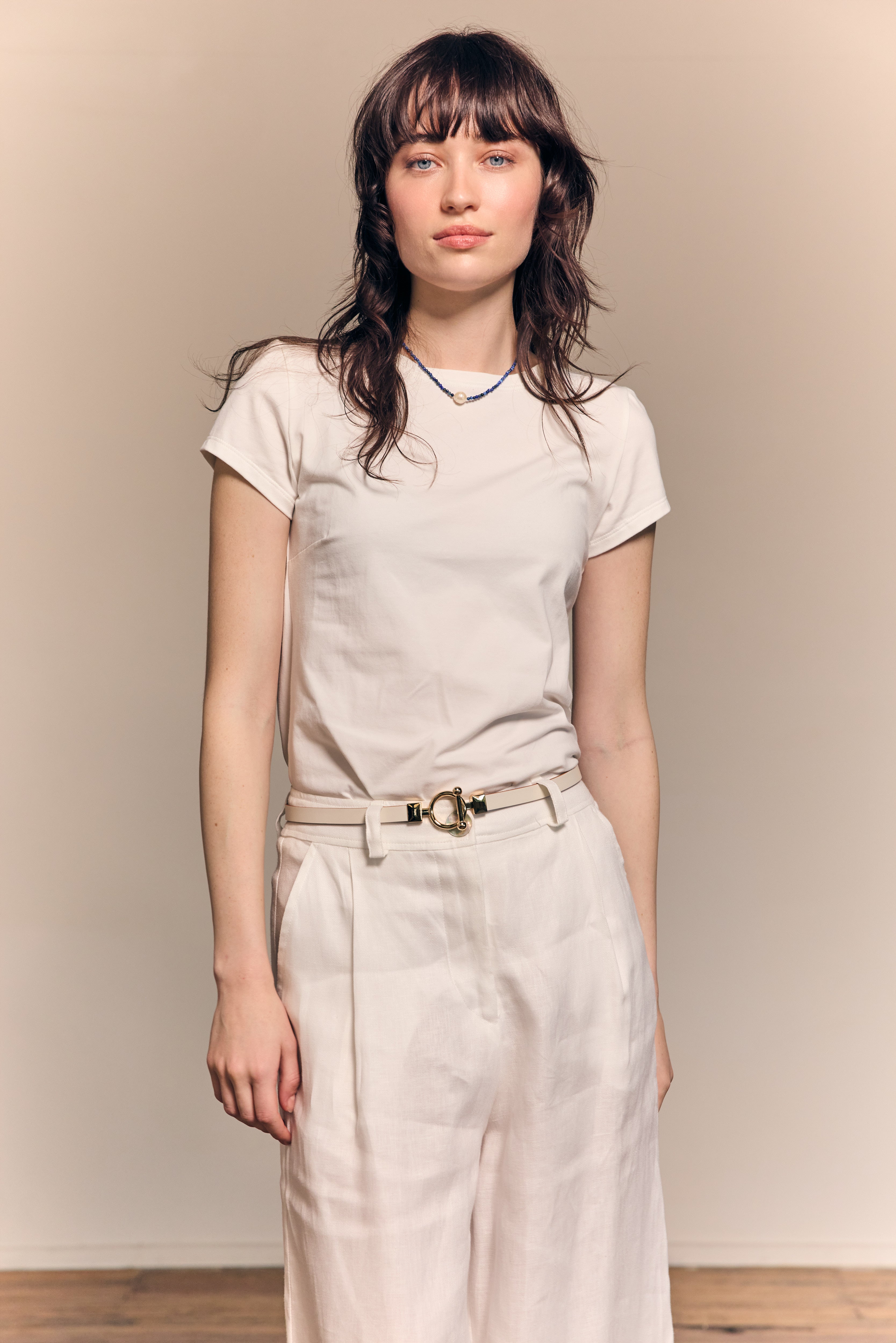 Kate T-Shirt Prima Cotton White