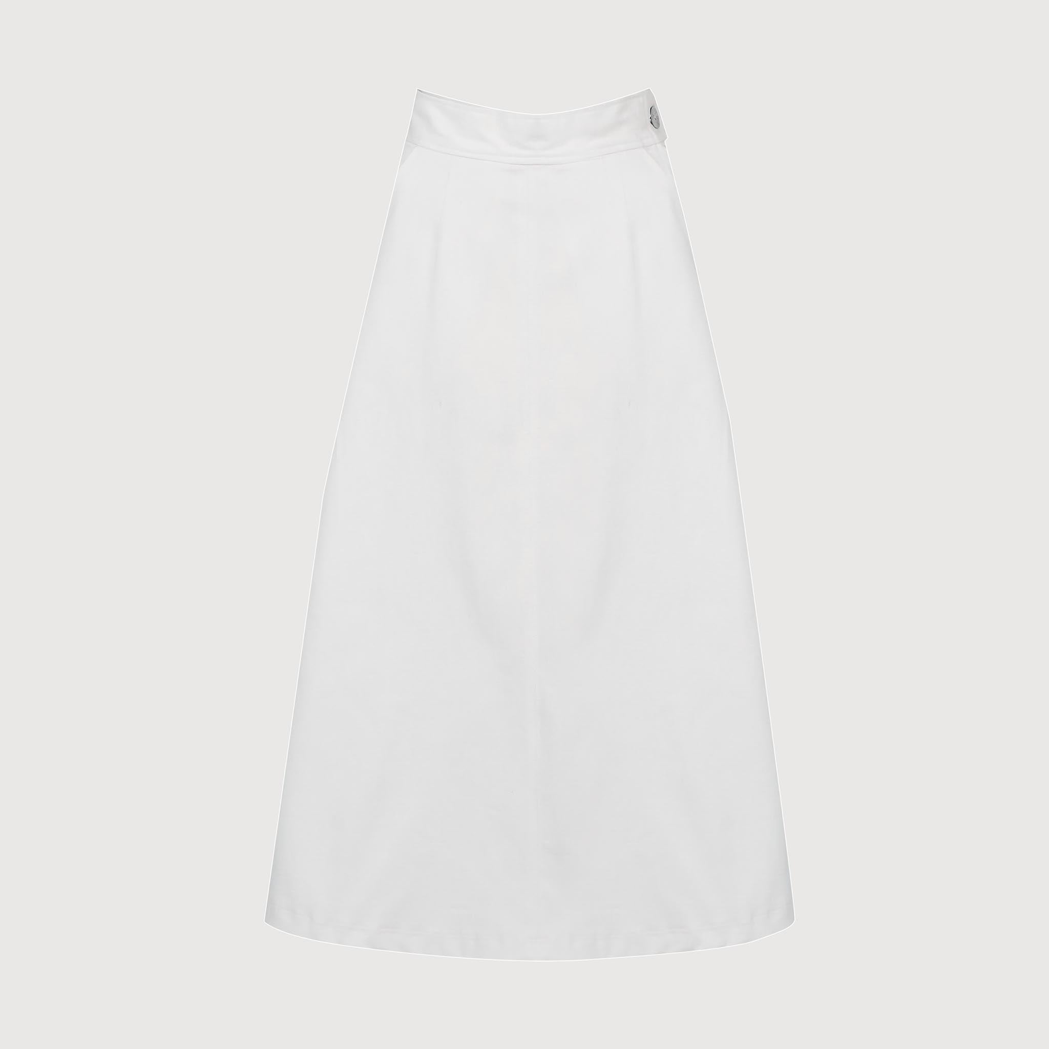 Kate Denim Skirt White