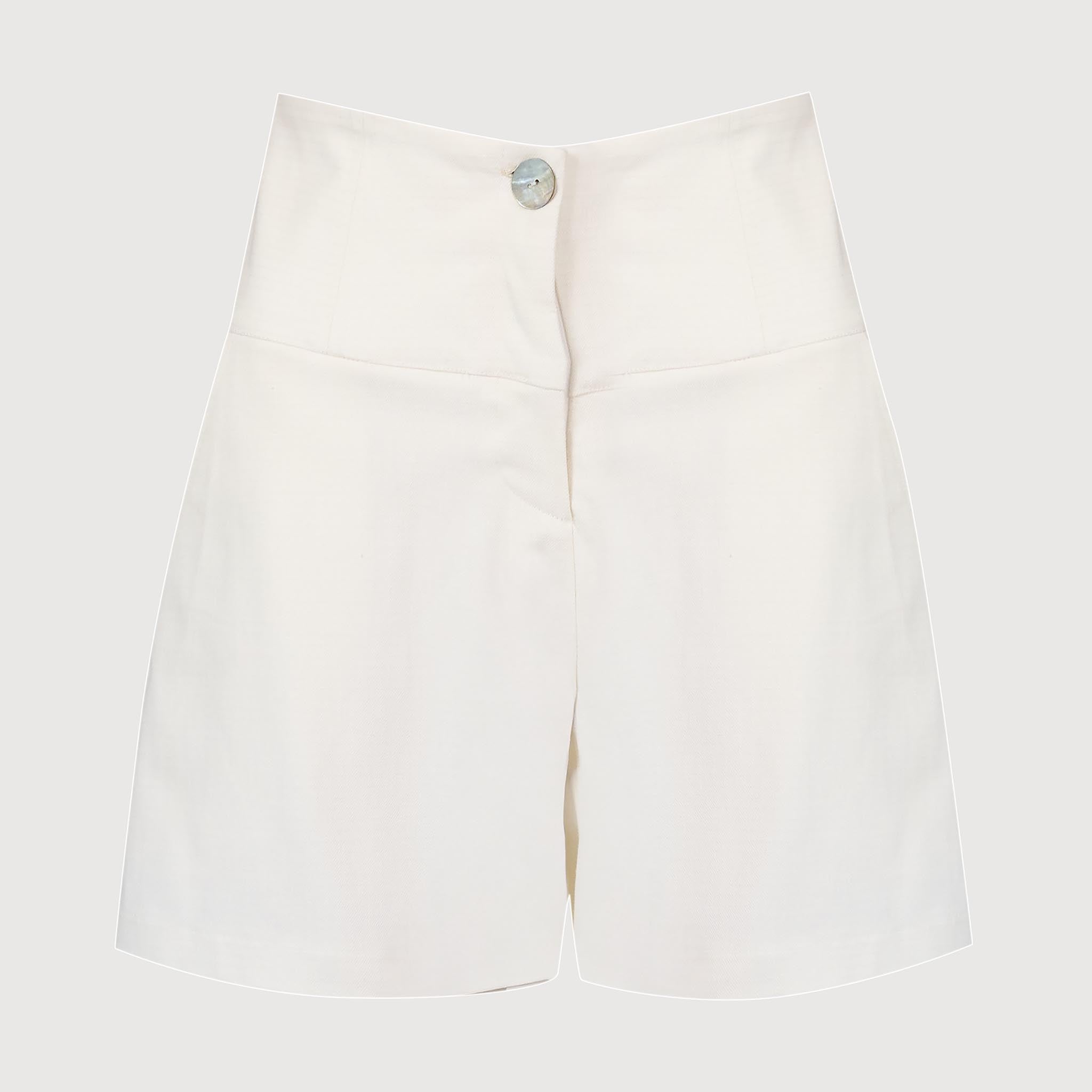 Ava Short White Denim