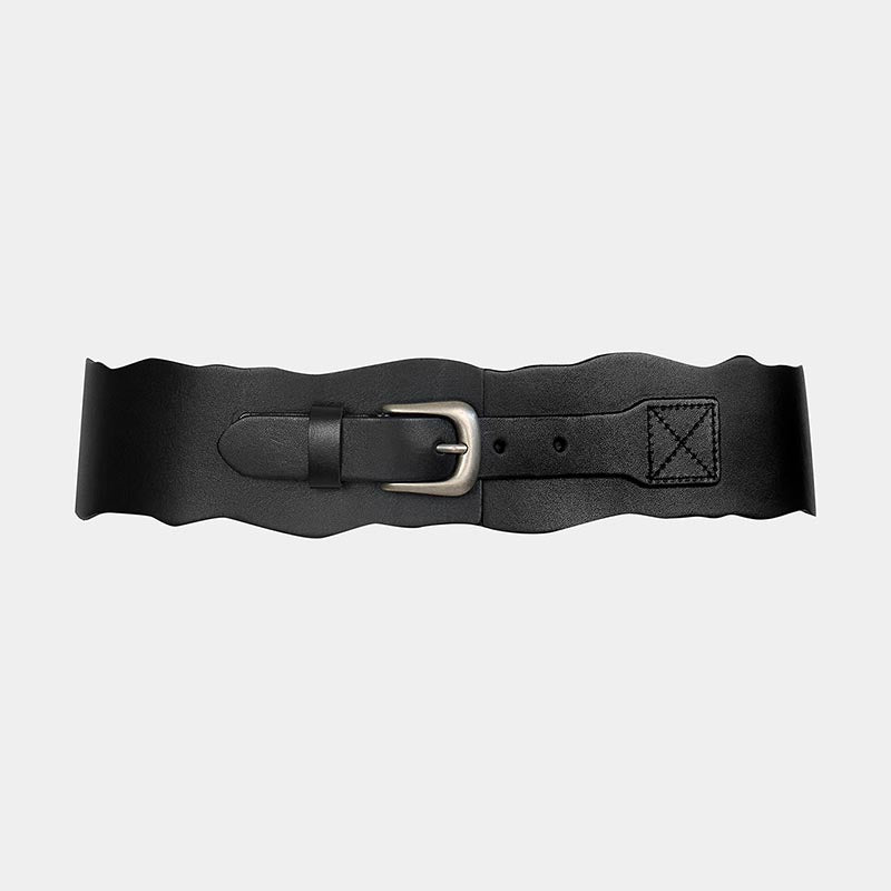 Kate Leather Belt Black