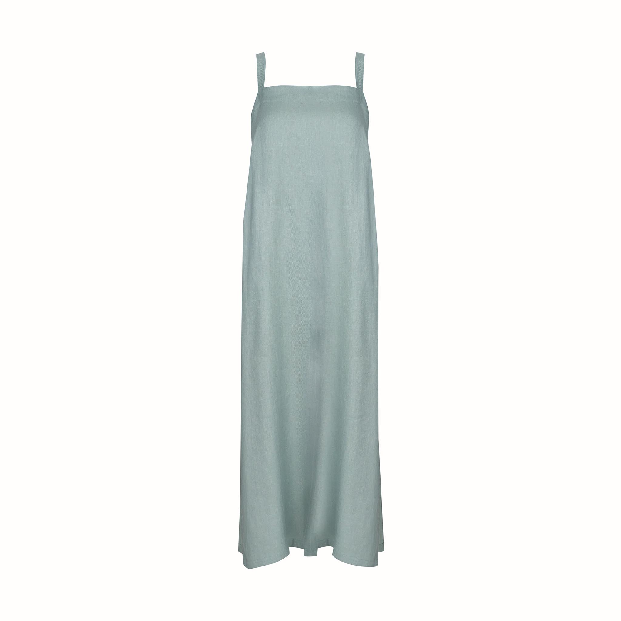 Elsa Maxi Dress Sea Foam Linen