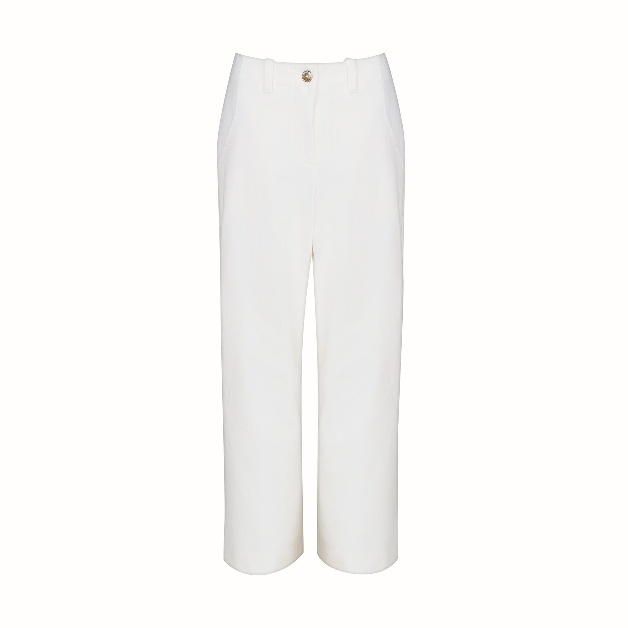 Penelope Pant White Denim