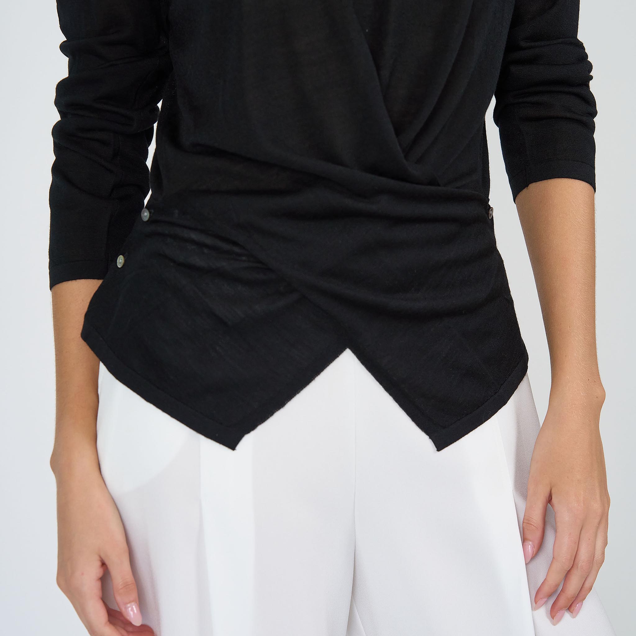 Emma Boatneck Knit Black