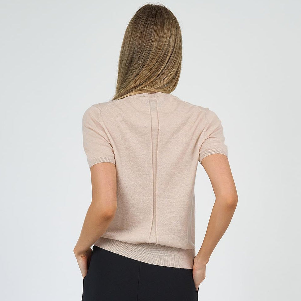 Anna Cashmere Top Beige