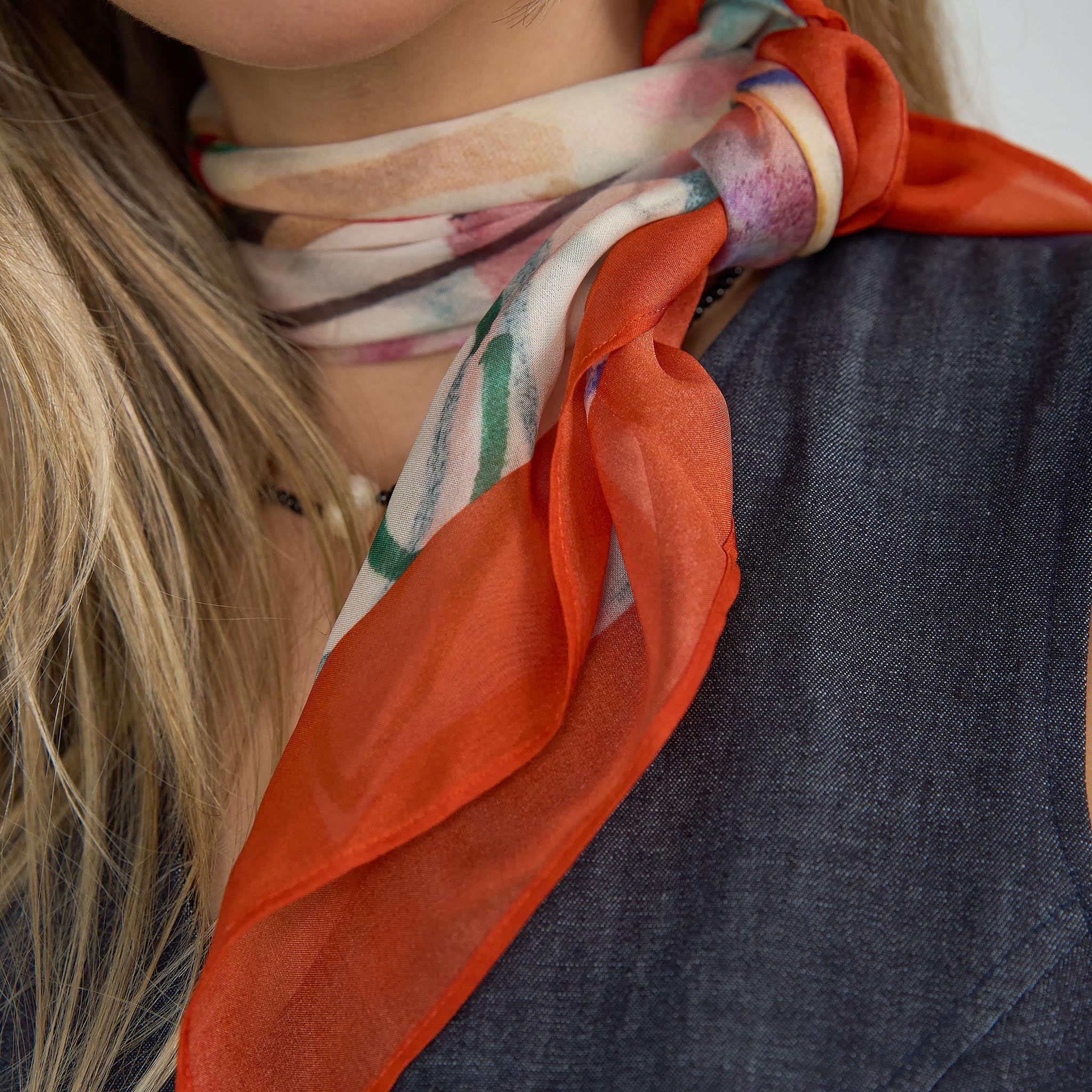 Heart 60cm scarf