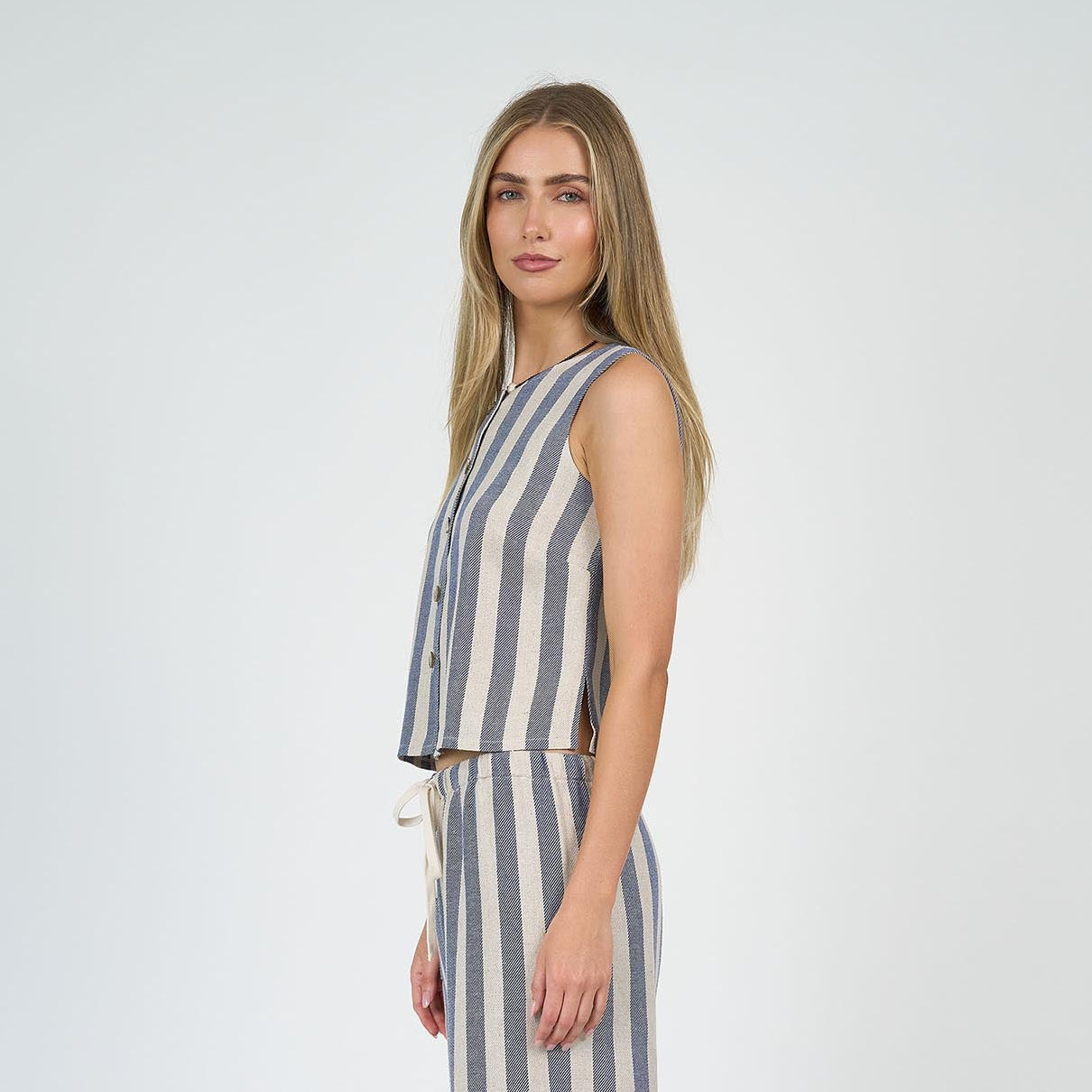Florence Vest Nordic Stripe