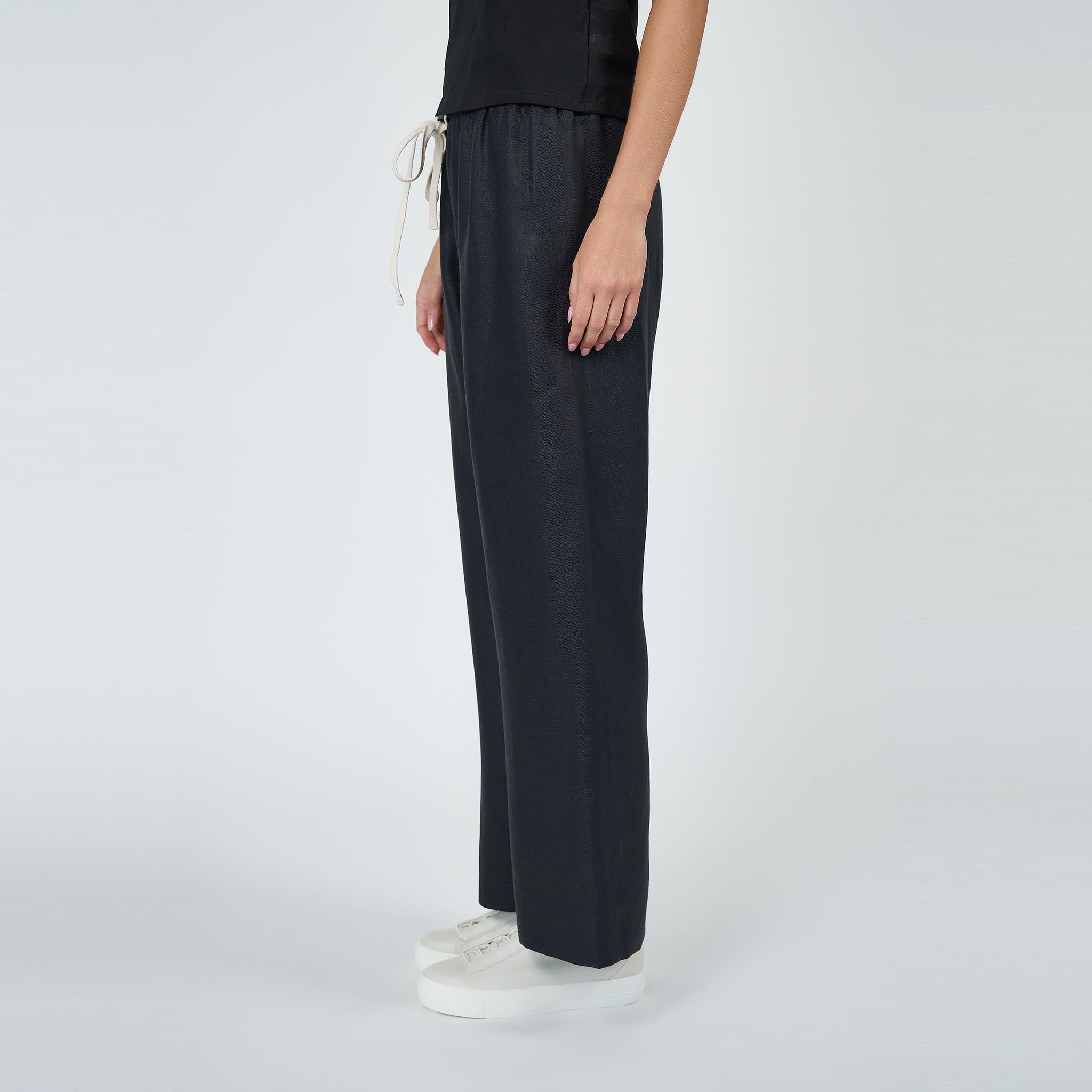 Florence Pant Linen Black