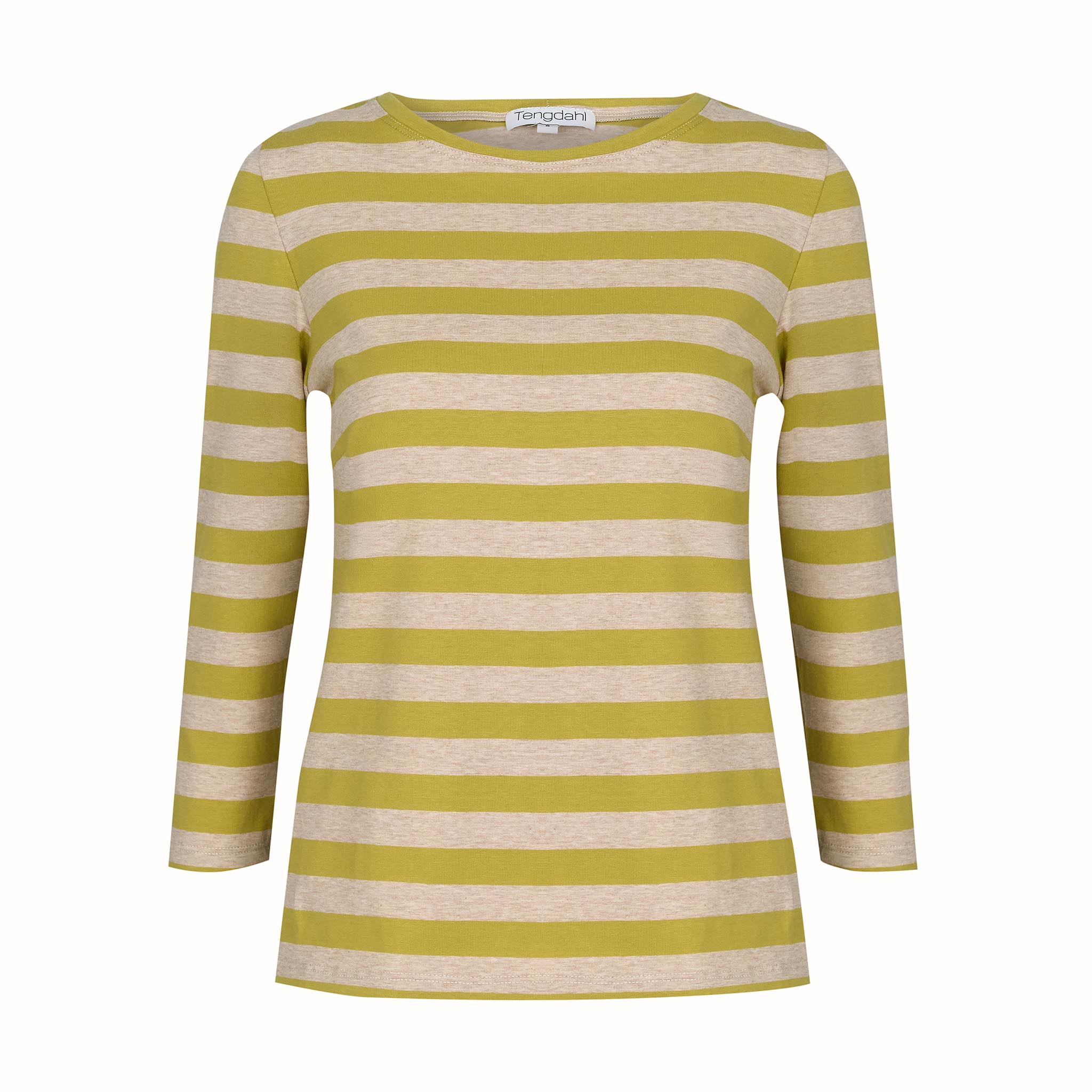 Camiseta de manga 3/4 a rayas Kate Classic