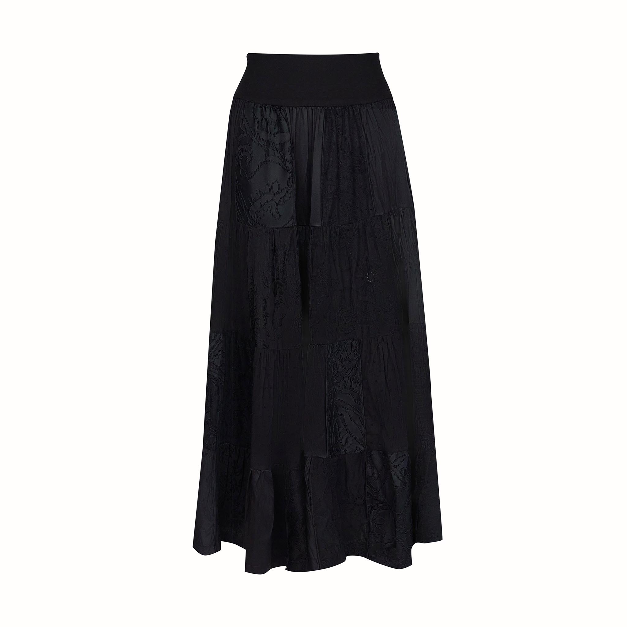 Hope Skirt  Natural Fibres Black
