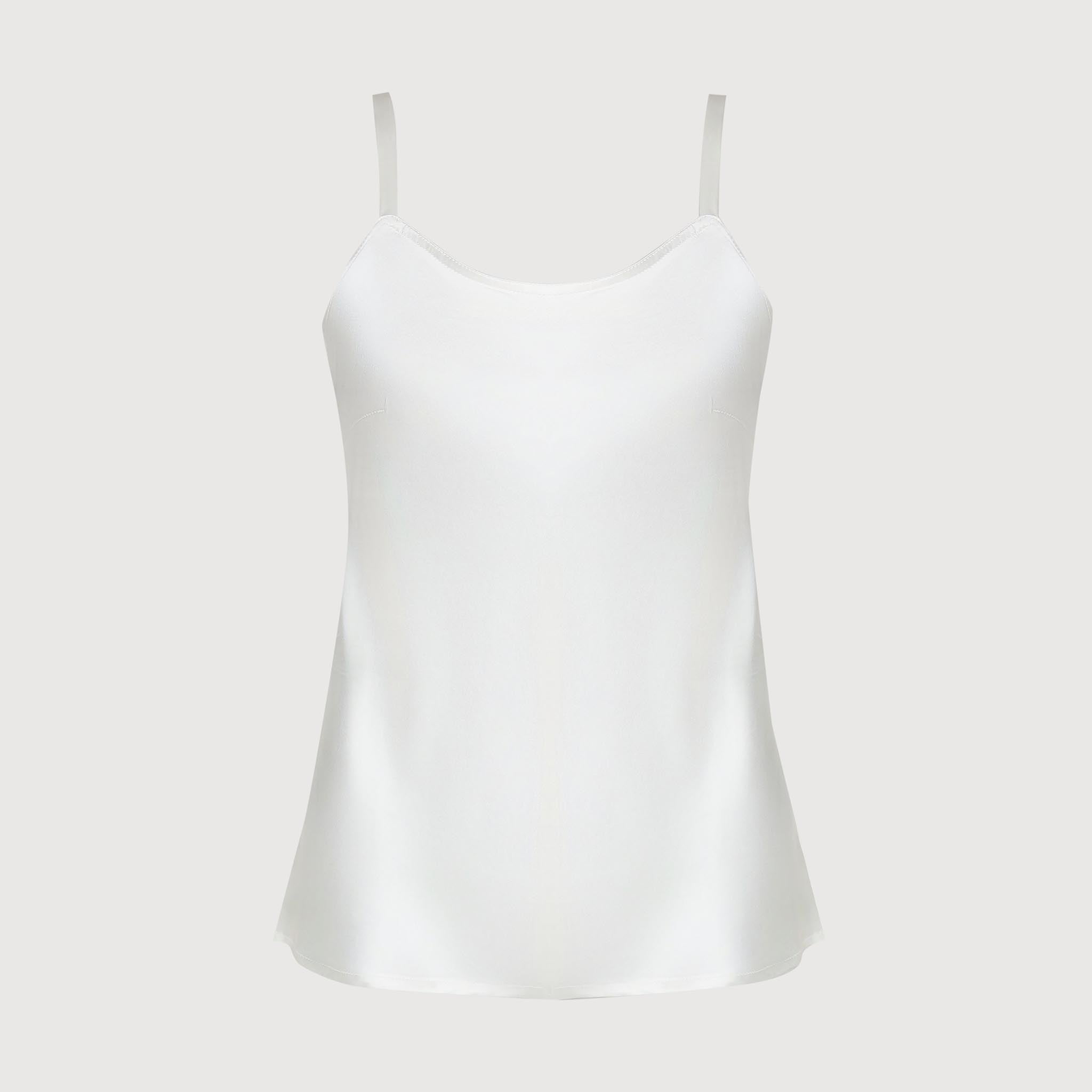Sophia Camisole Silk White