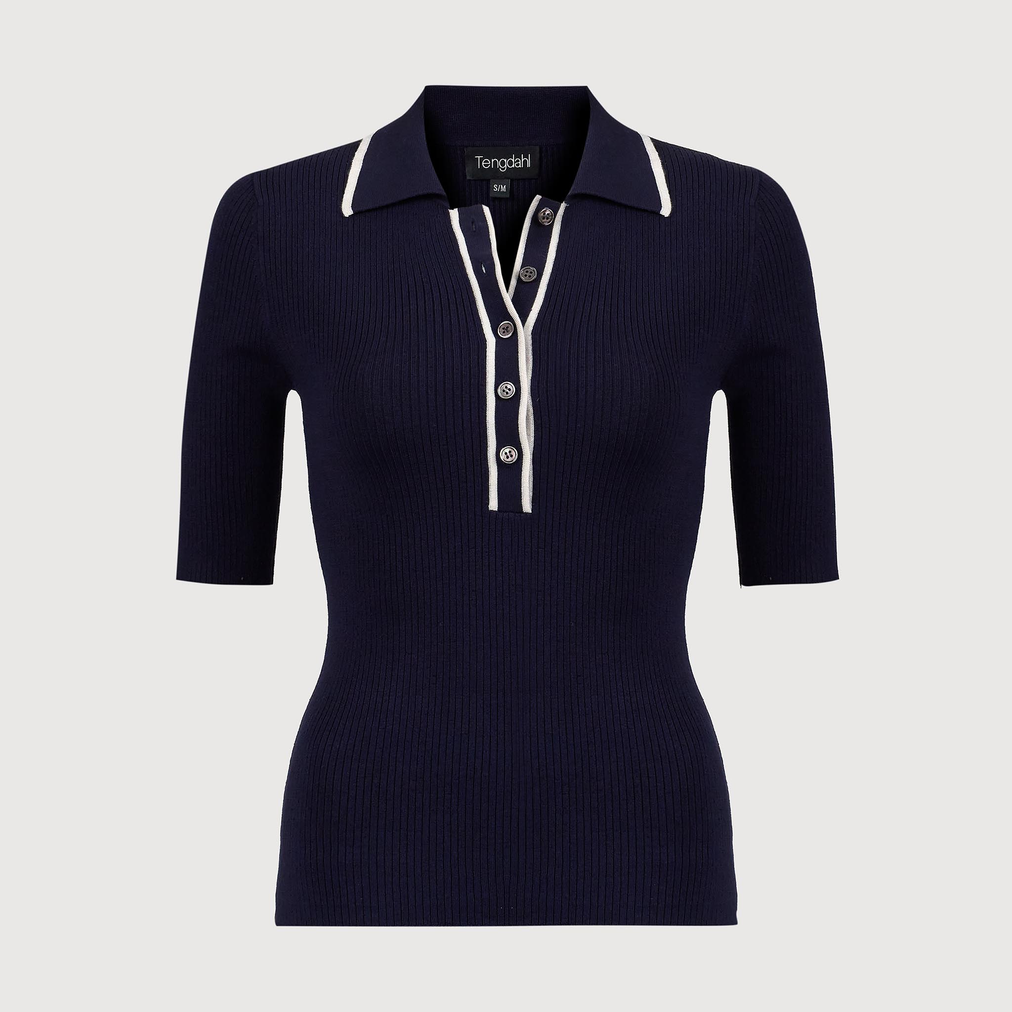 Clara Silk Polo