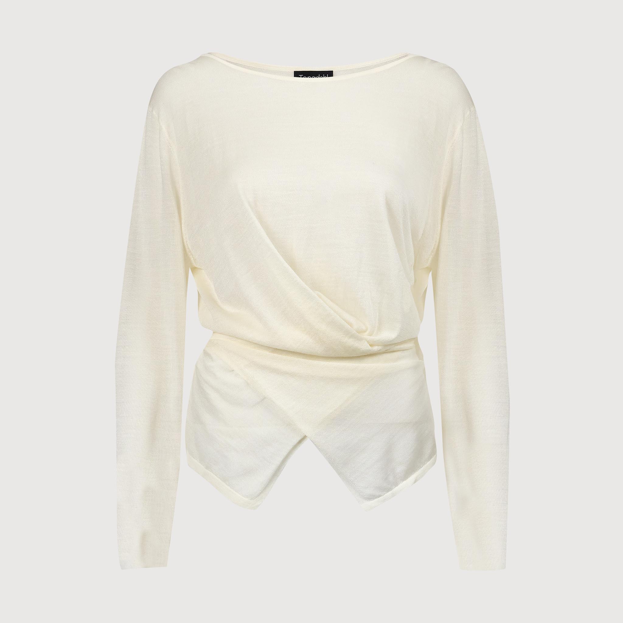 Emma Boatneck Knit Ivory