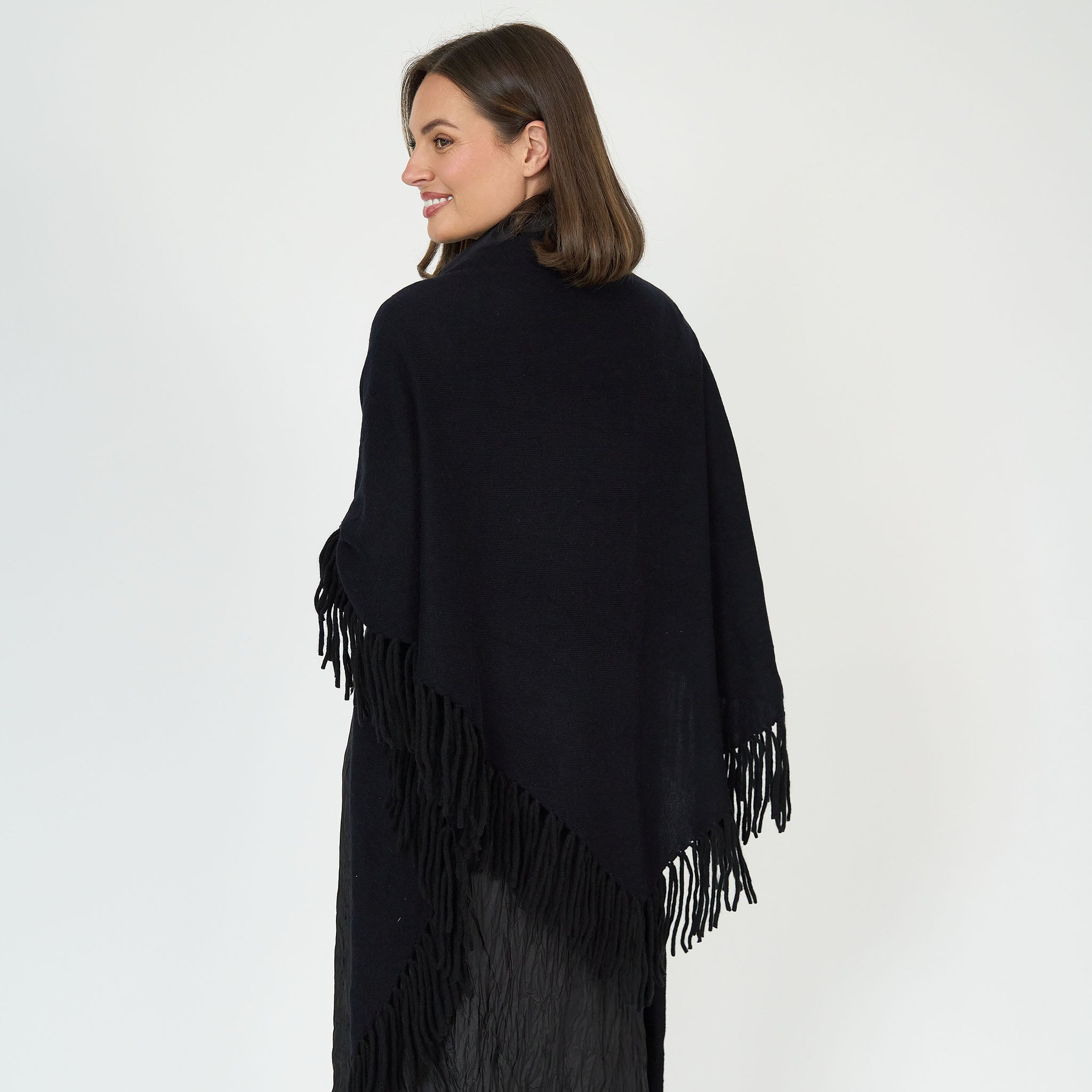 Kimberley Cashmere Wrap Black