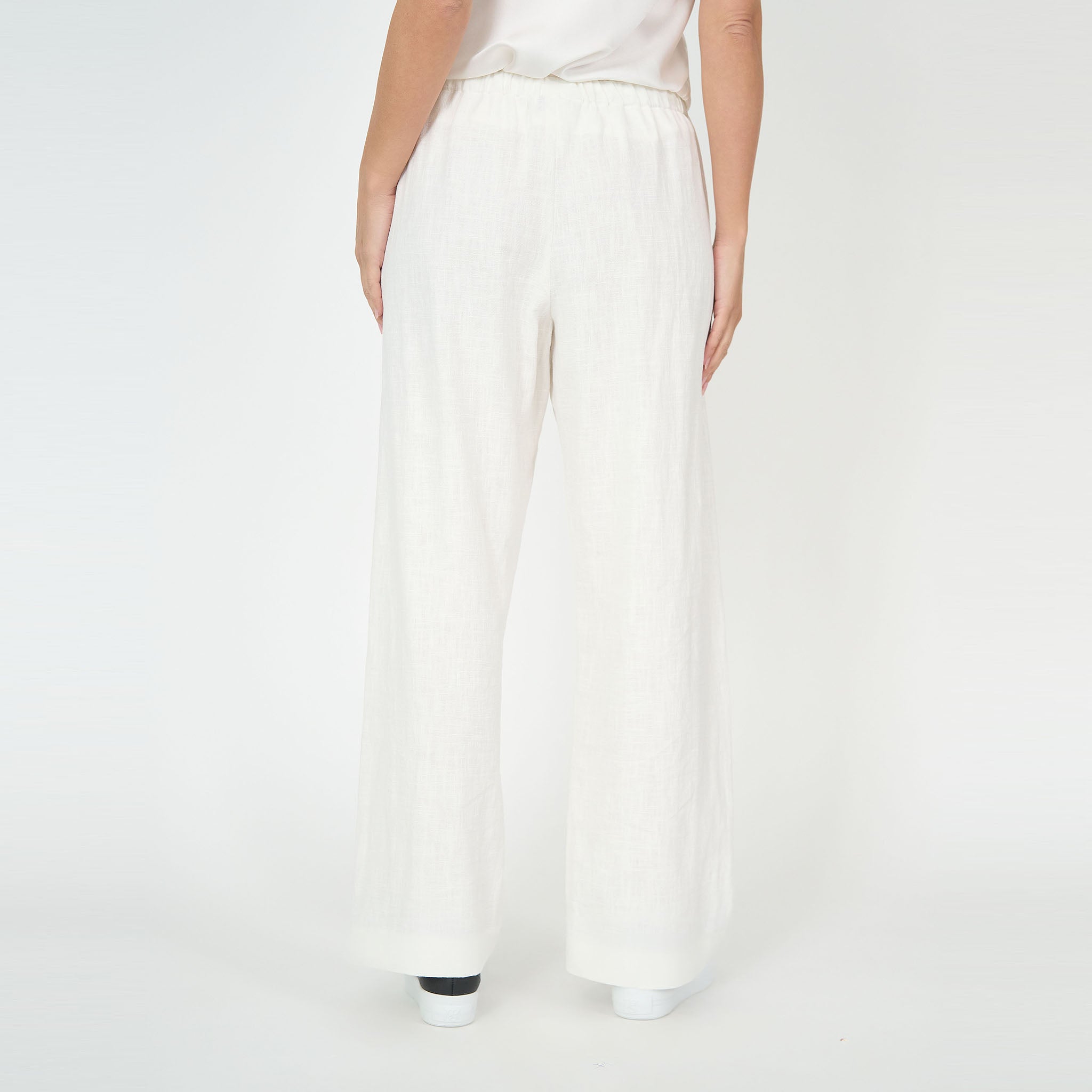 Florence Pant White Linen