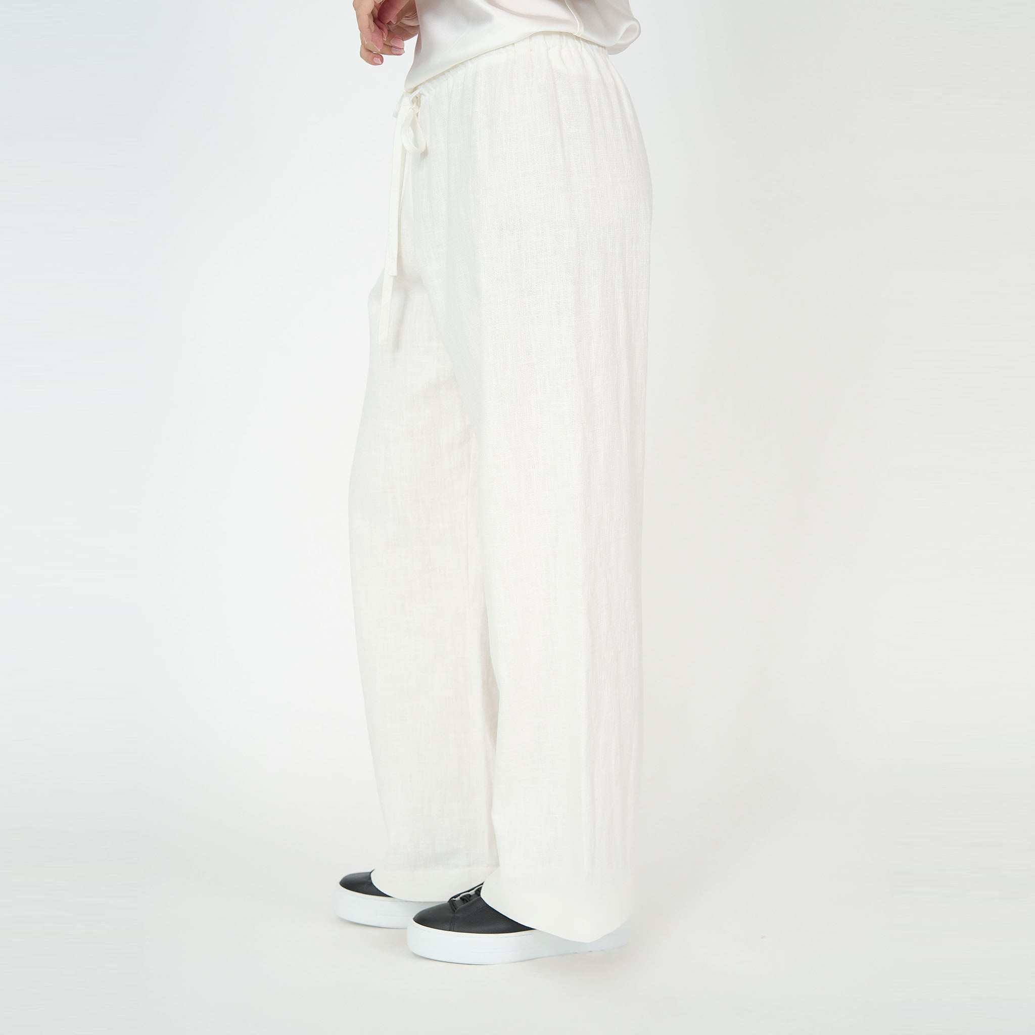 Florence Pant White Linen